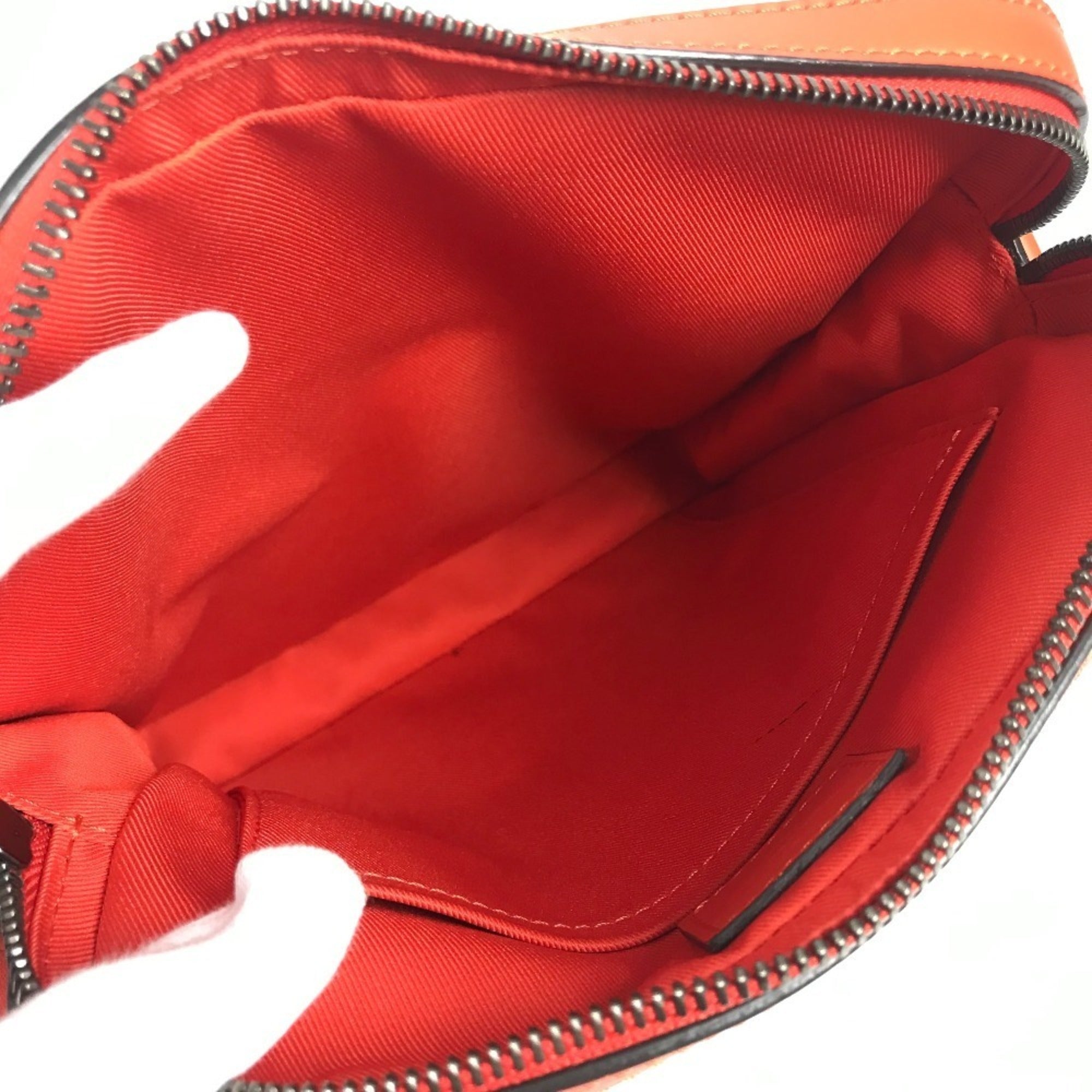 Louis Vuitton Red Color Damier Infini Pochette Shoulder Bag (Pre-Owned)