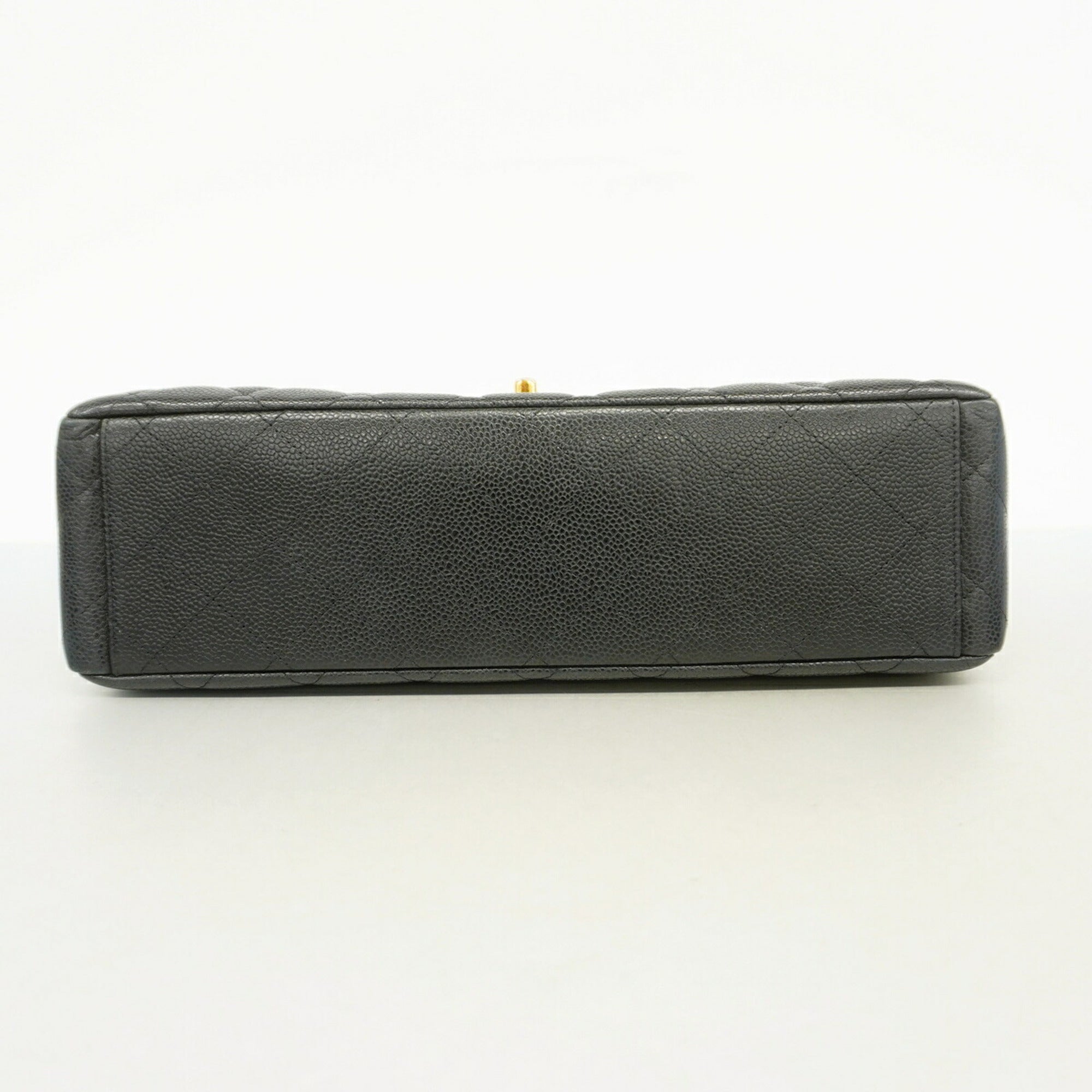 Chanel Brown Grained Calfskin Shoulder Bag (Pre-Owned)
