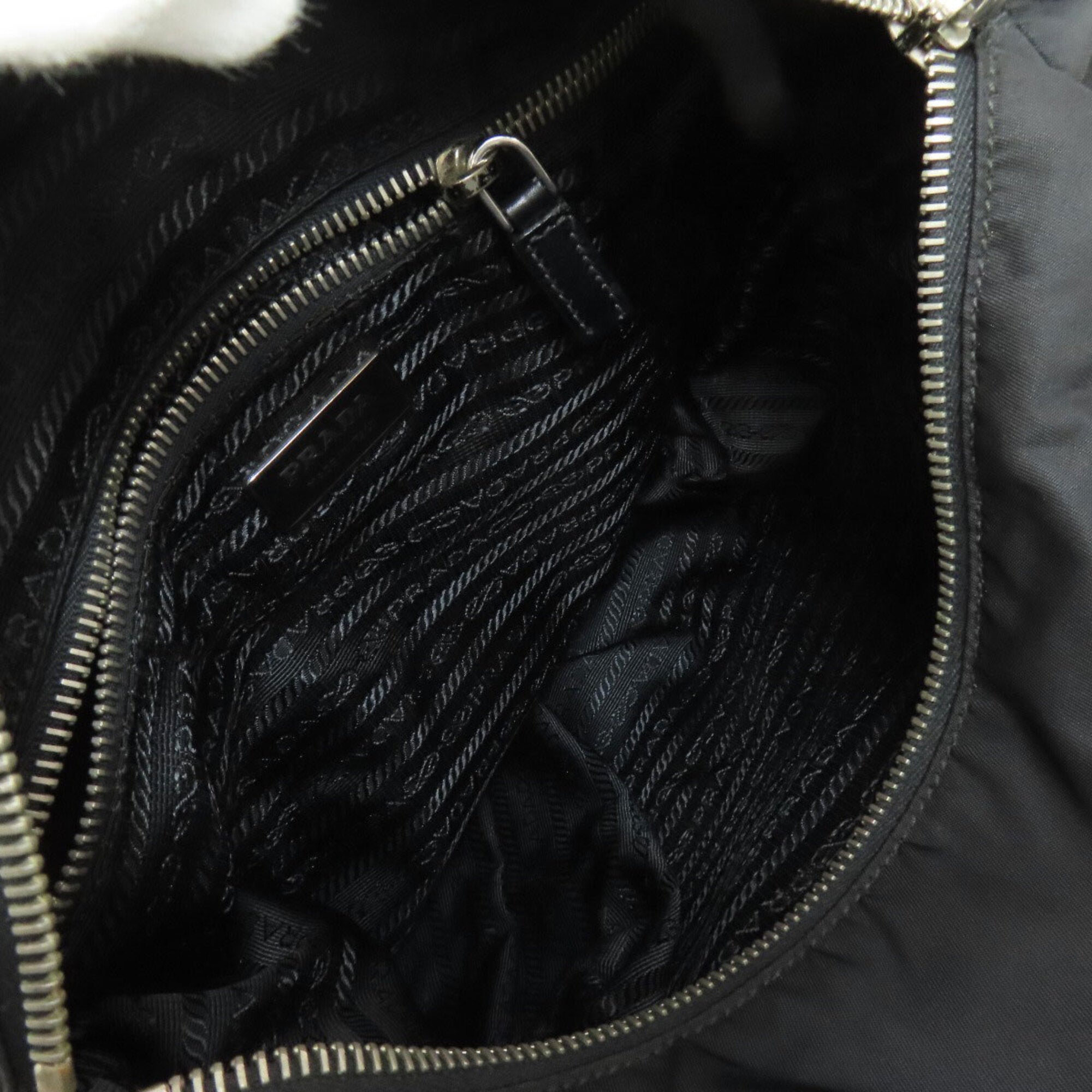 Prada Black Nylon Handbag (Pre-Owned)