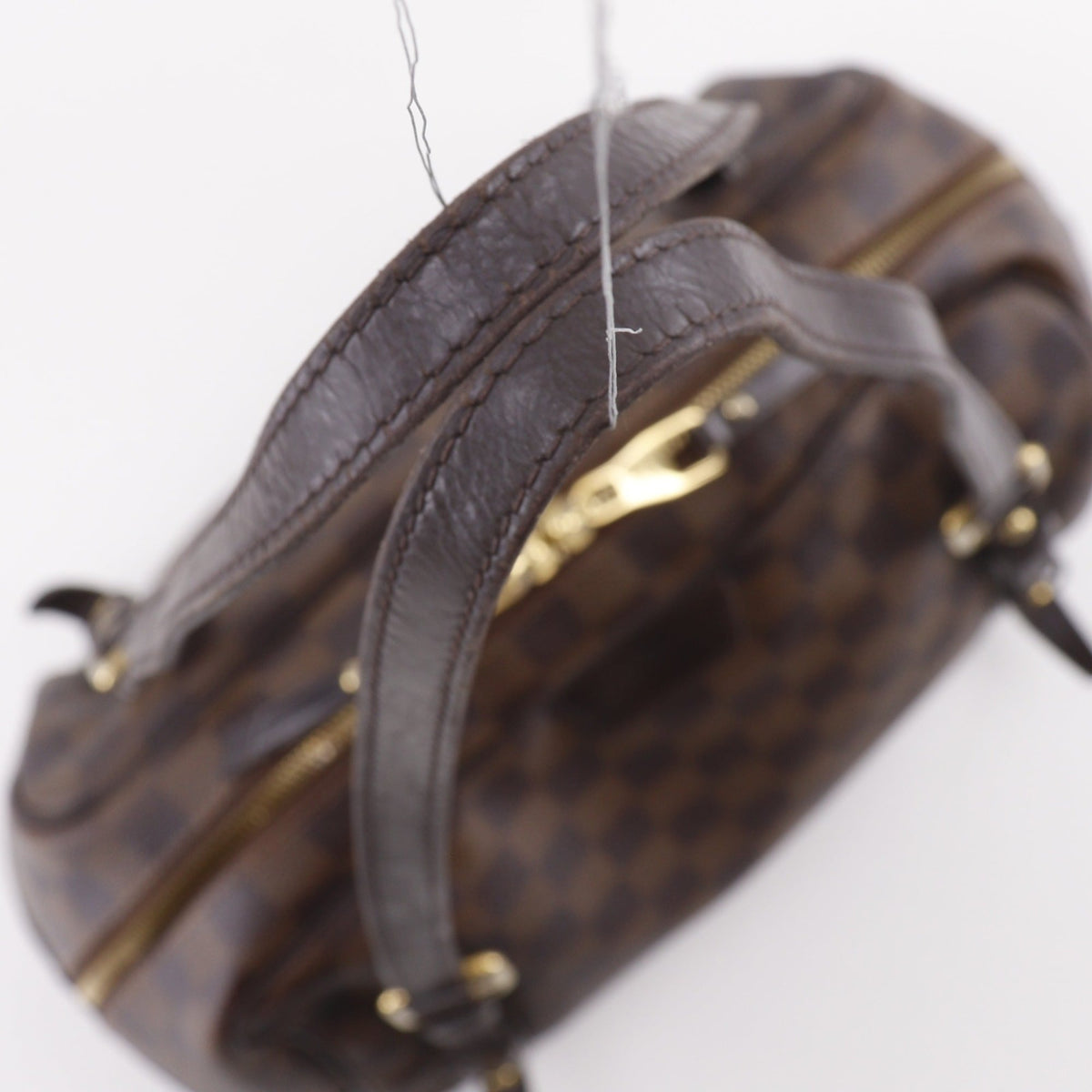 Louis Vuitton Damier Brown Damier Canvas Tote Bag (Pre-Owned)