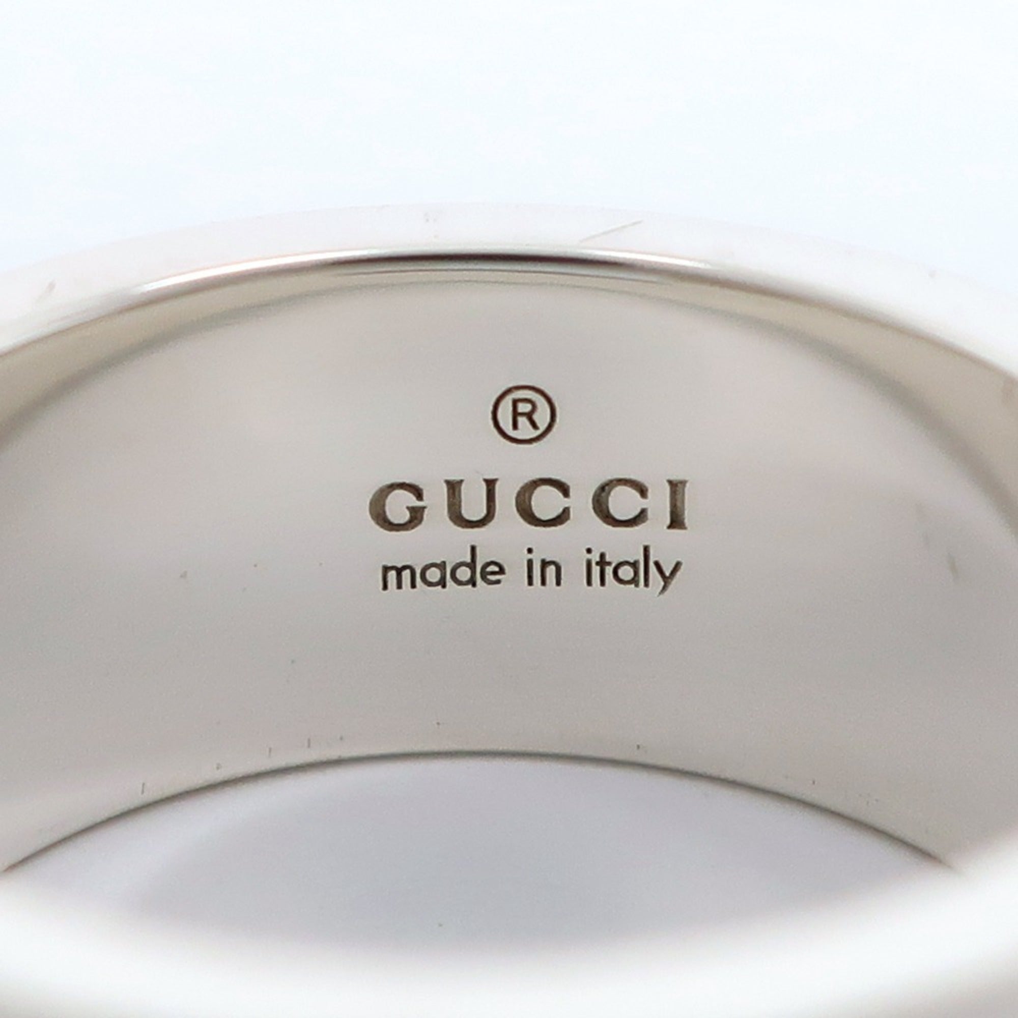 Gucci Silver 925 Band Ring (Pre-Owned)