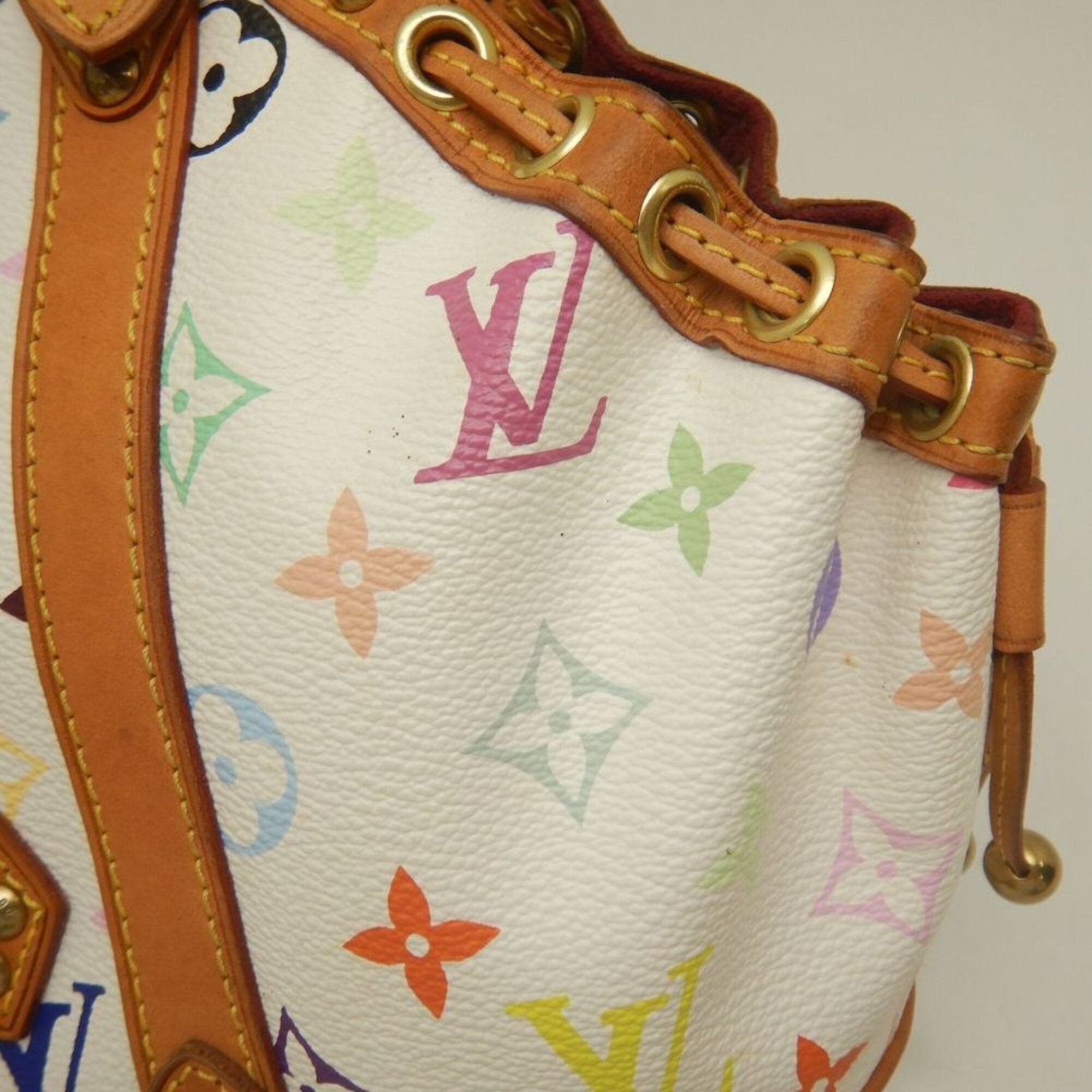 Louis Vuitton Blanc Monogram Multi-Color Monogram Handbag (Pre-Owned)