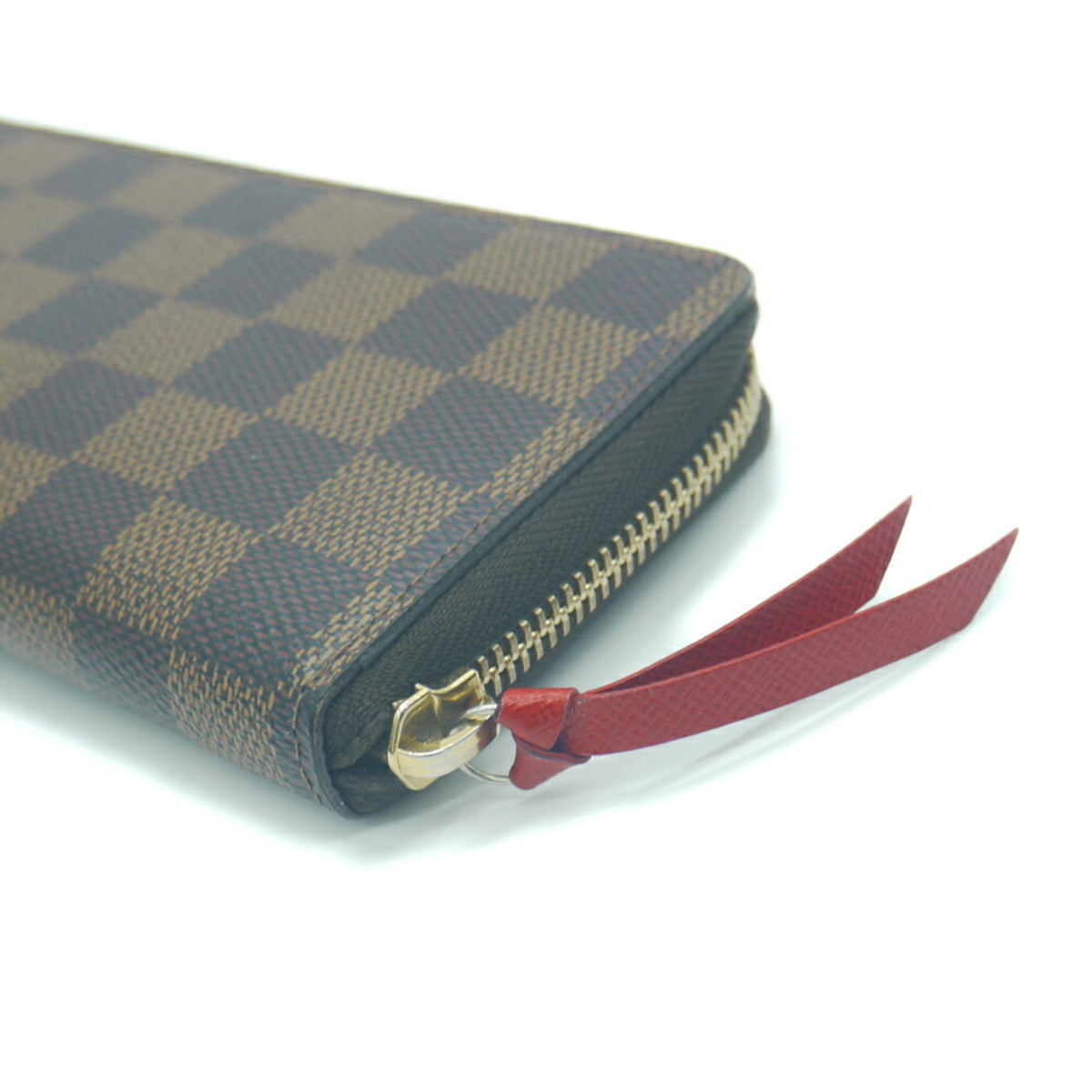 Louis Vuitton Brown Cerise Damier Canvas Long Wallet (Bi-Fold) (Pre-Owned)