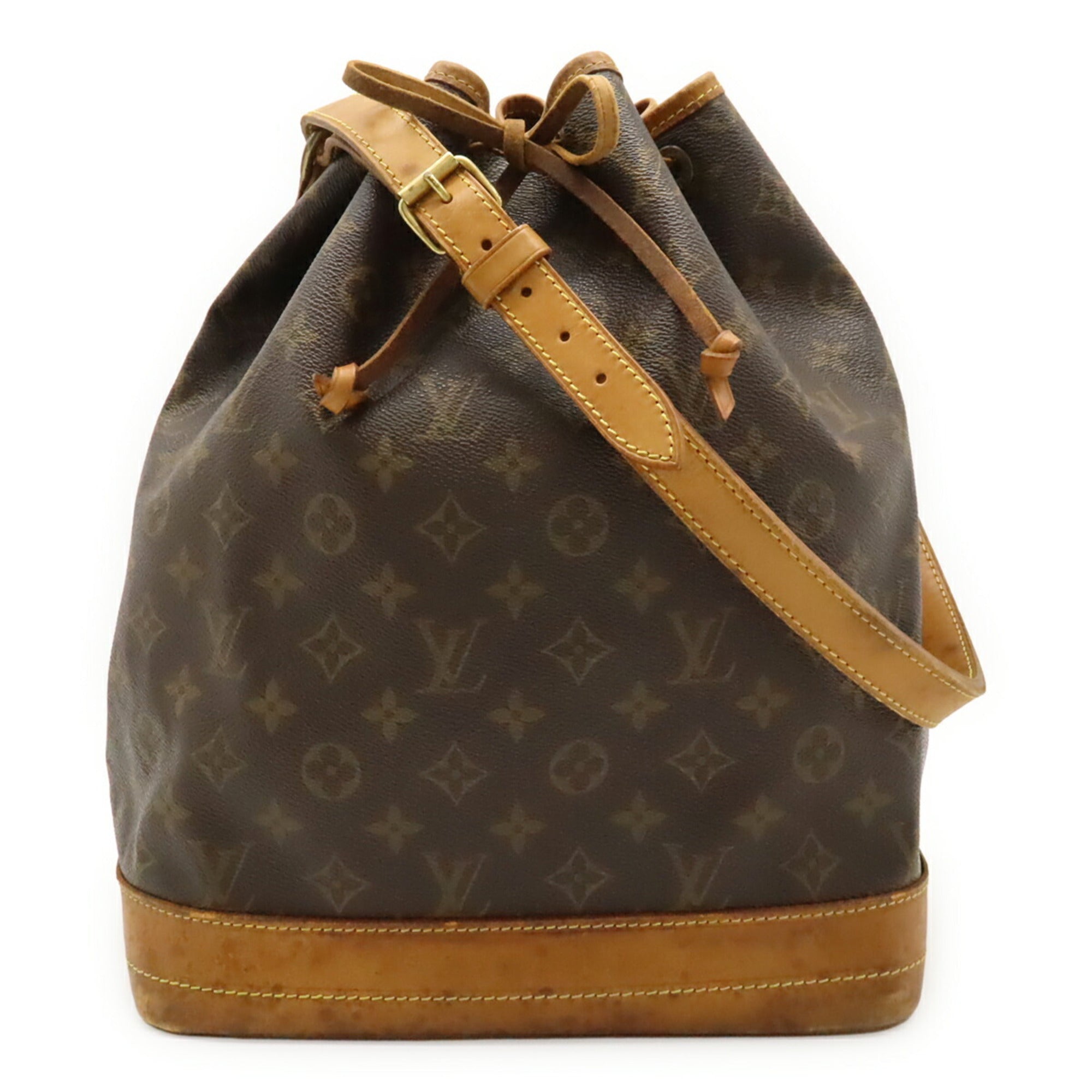Louis Vuitton Brown Monogram Canvas Pvc Coated Canvas Shoulder Bag (Pre-Owned)