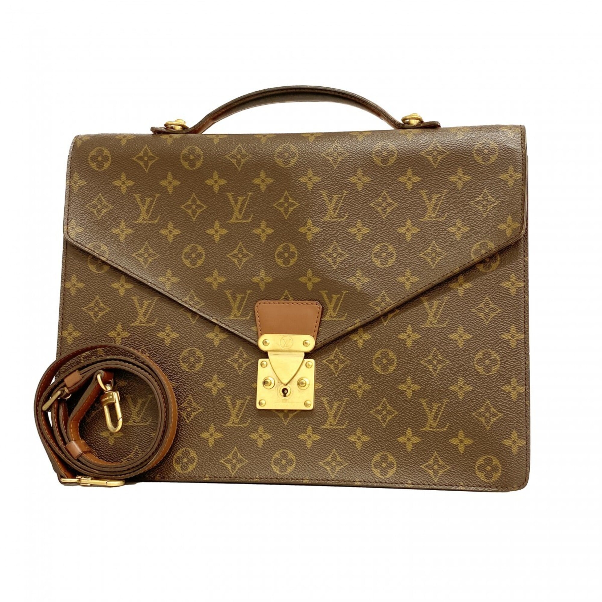 Louis Vuitton Brown Briefcase (Pre-Owned)