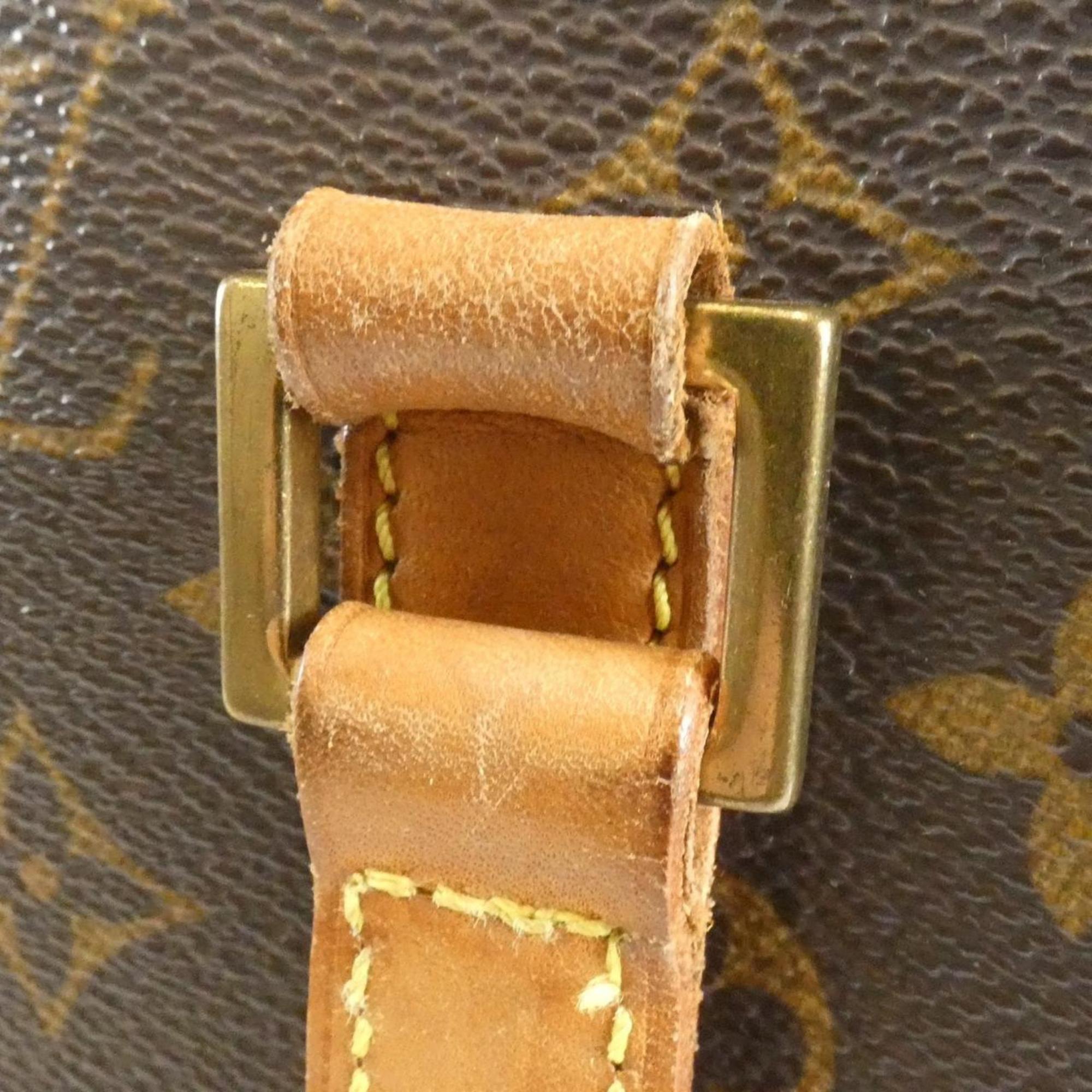 Louis Vuitton Brown Coated Canvas Handbag (Pre-Owned)