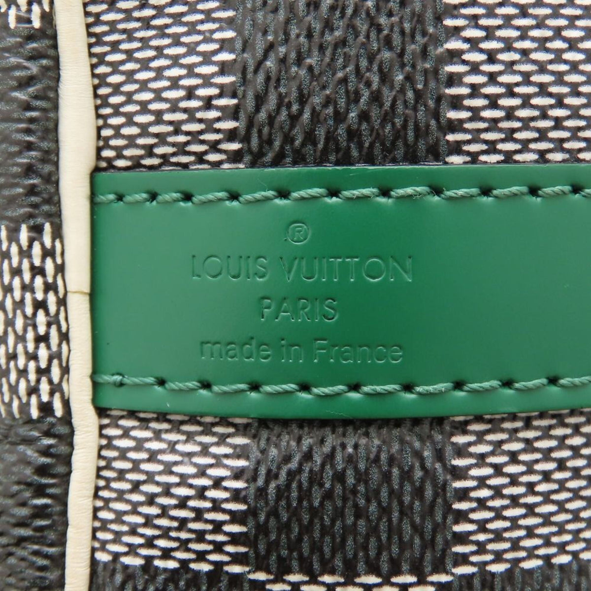 Louis Vuitton Damier Multi-Color Noir Damier Canvas Leather Handbag (Pre-Owned)