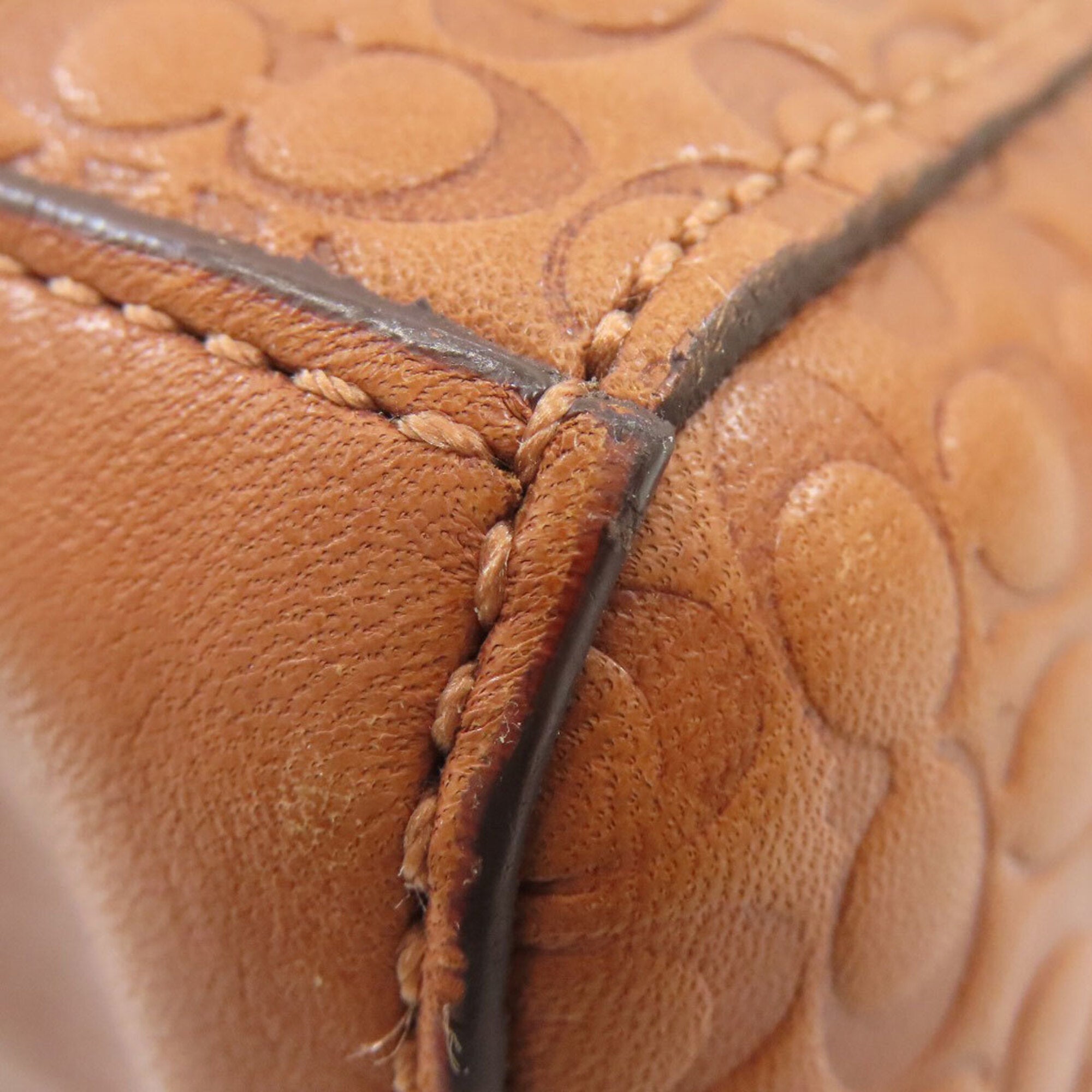 Coach Brown Leather Briefcase (Pre-Owned)