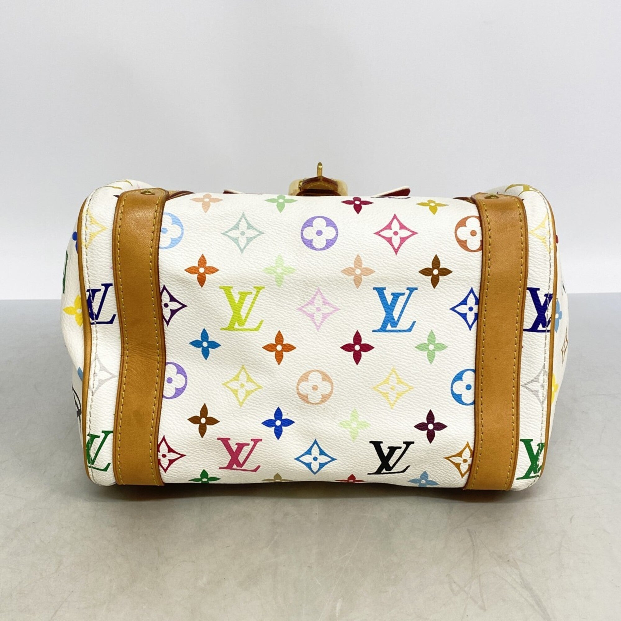 Louis Vuitton Blanc Handbag (Pre-Owned)