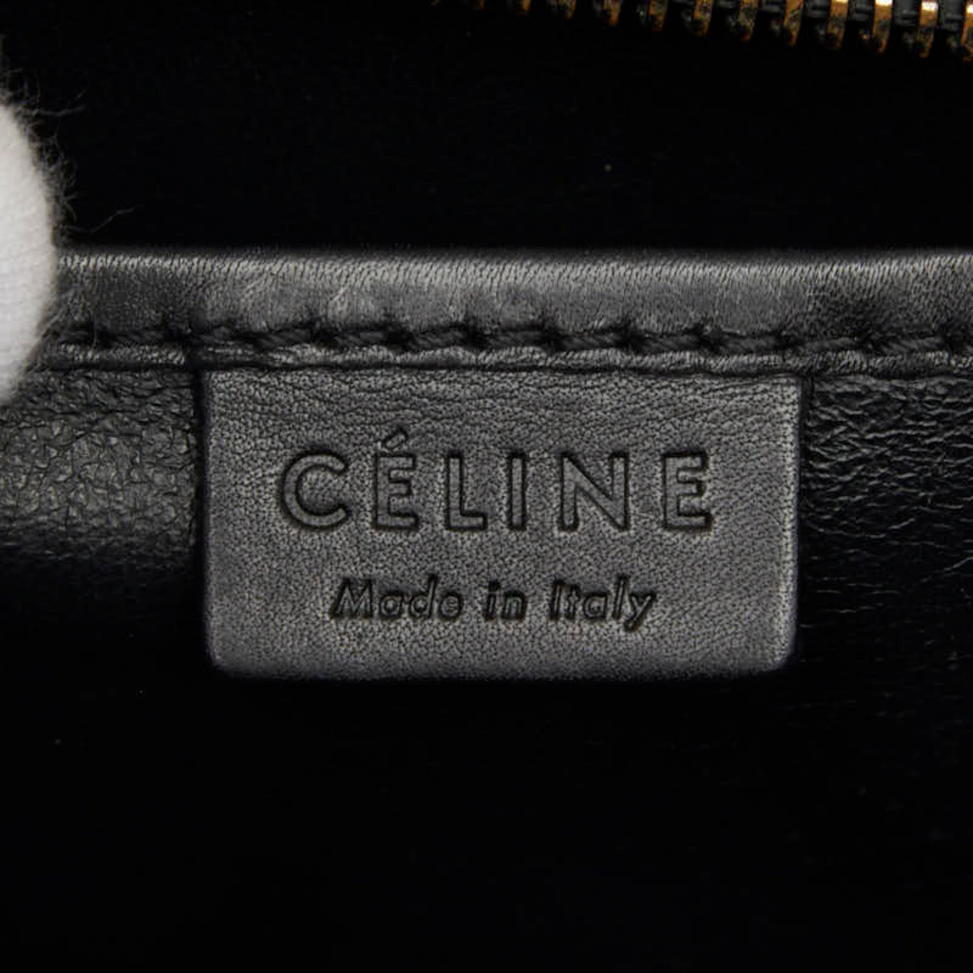 Celine Black Multi-Color Leather Handbag (Pre-Owned)