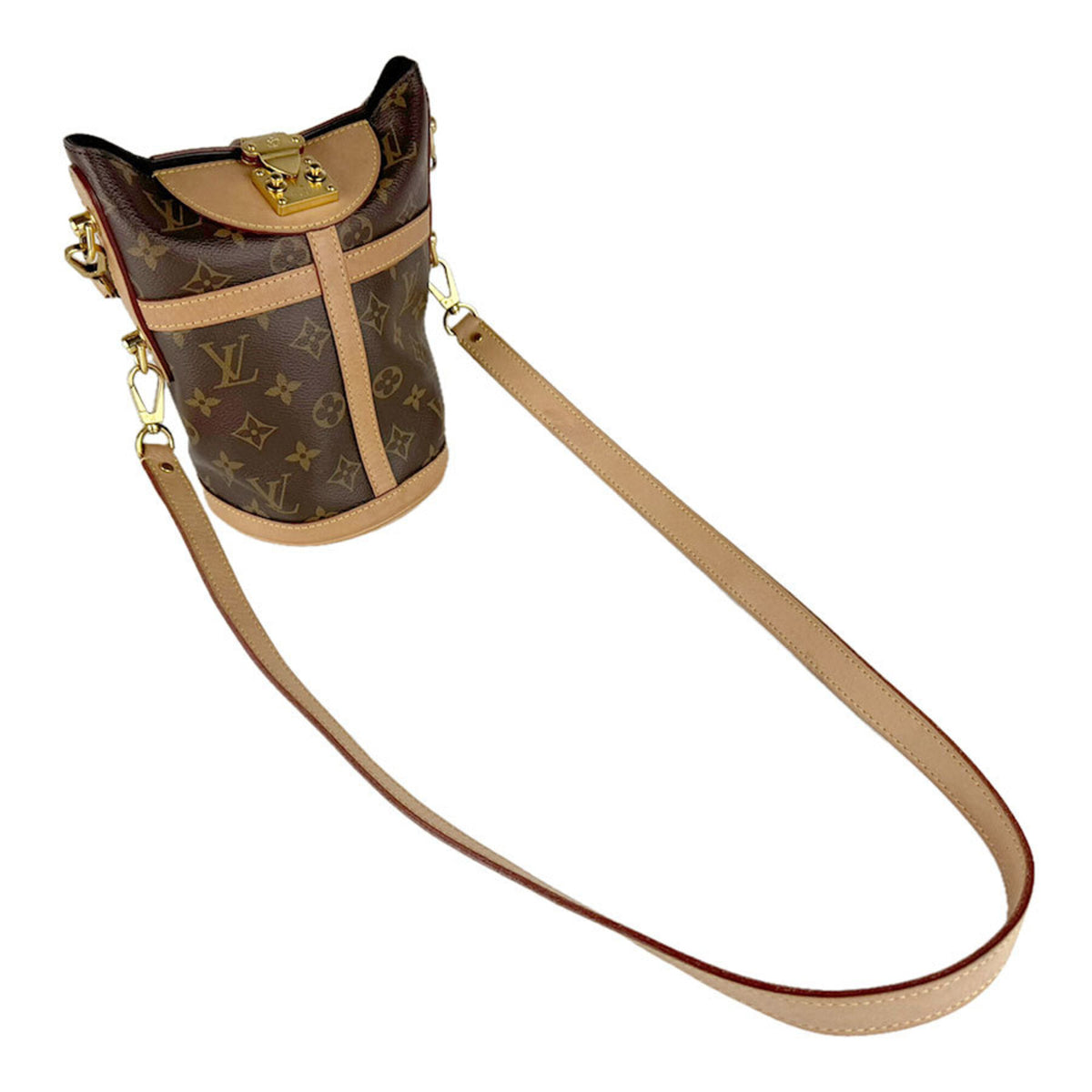 Louis Vuitton Brown Monogram Monogram Handbag Shoulder Bag (Pre-Owned)