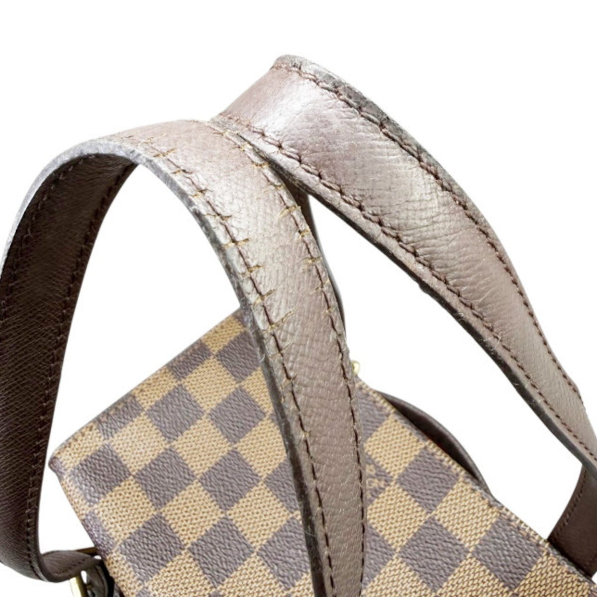Louis Vuitton Damier Canvas Damier Canvas Pouch Shoulder Bag Tote Bag (Pre-Owned)