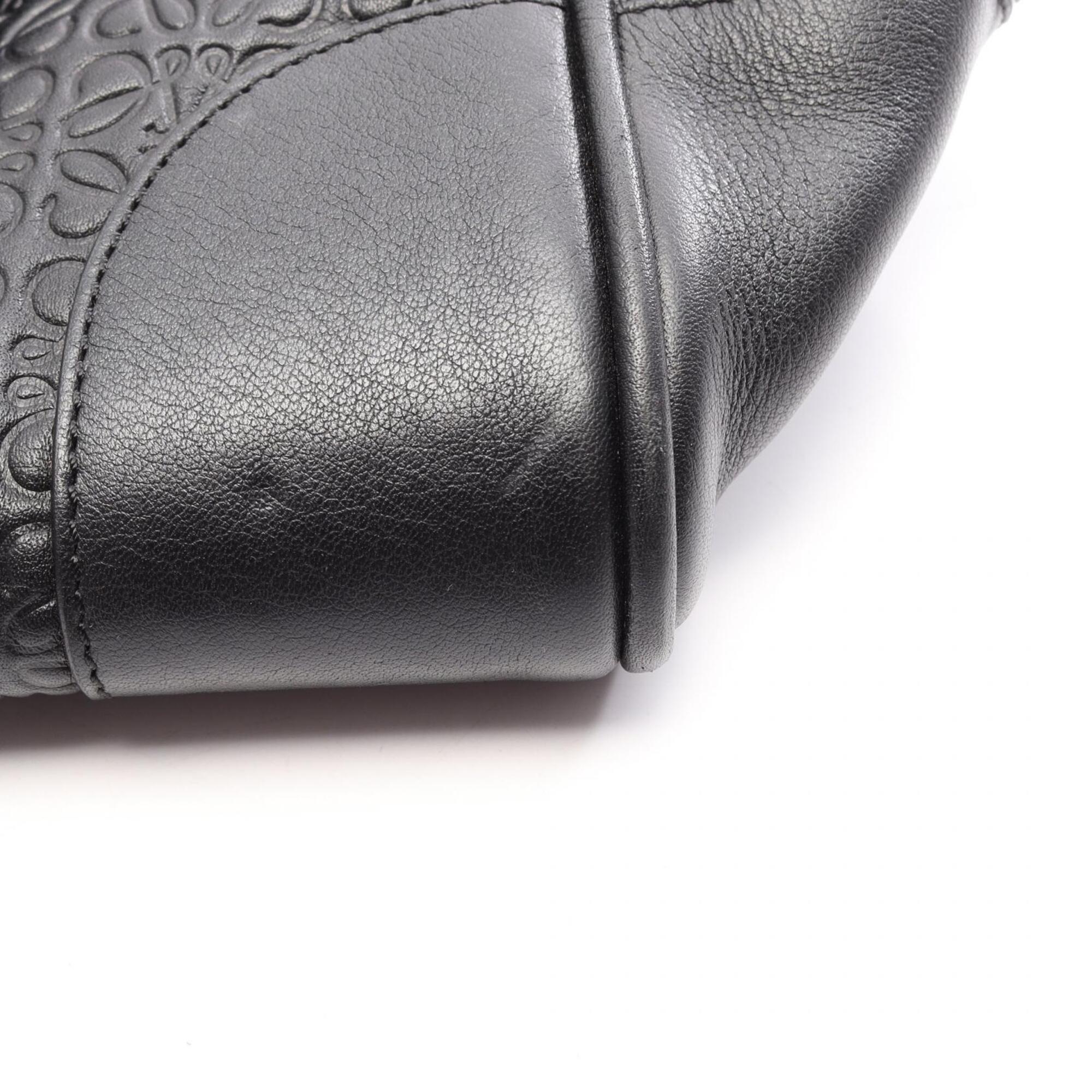Loewe Black Leather Handbag (Pre-Owned)