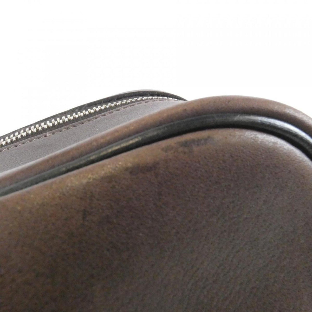 Hermes Brown Evergrain Leather Shoulder Bag (Pre-Owned)