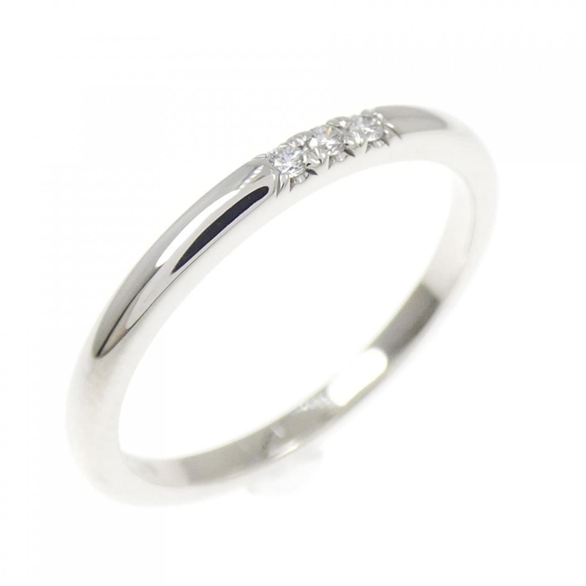 Tiffany Platinum Platinum 950 Band Ring (Pre-Owned)