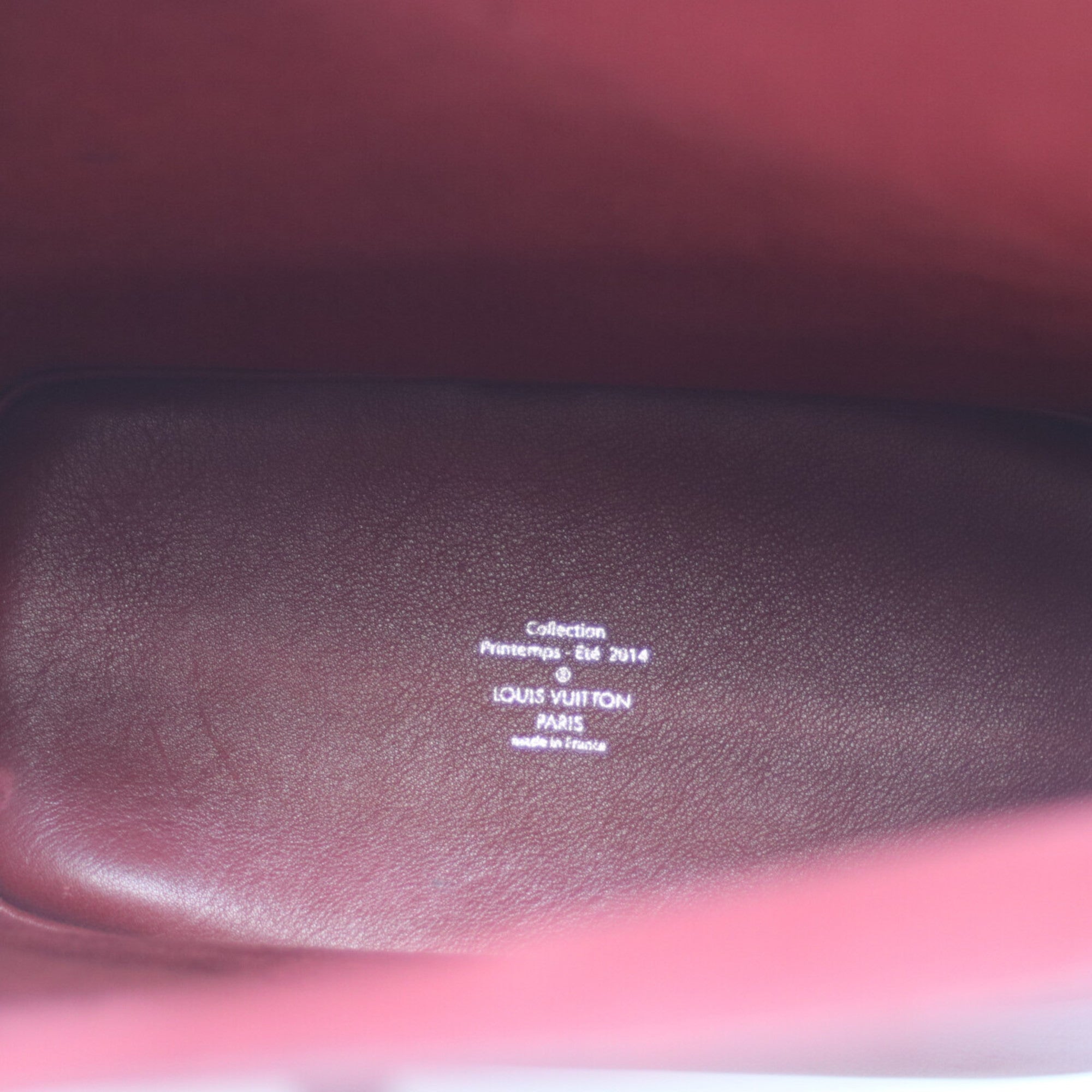 Louis Vuitton Bordeaux Brown Monogram Pouch Shoulder Bag (Pre-Owned)