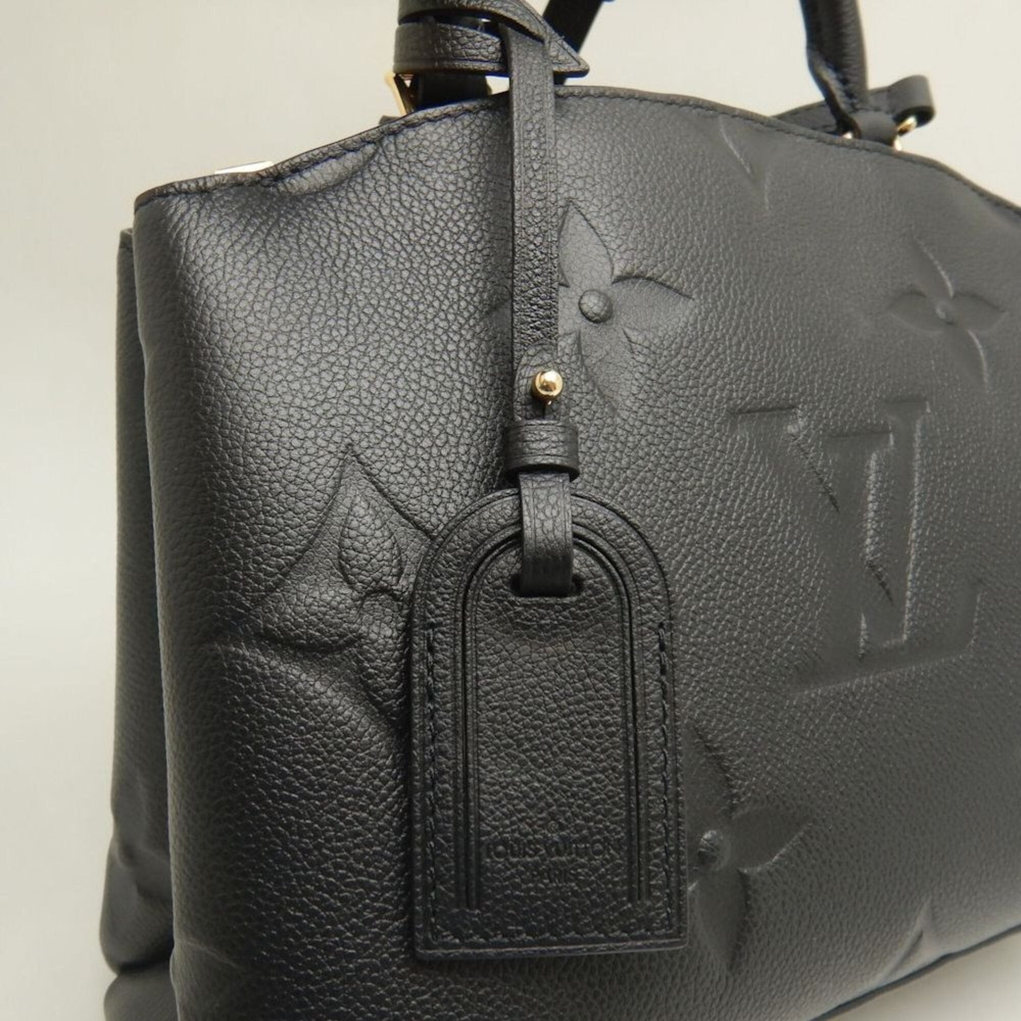 Louis Vuitton Monogram Empreinte Noir Monogram Empreinte Handbag (Pre-Owned)