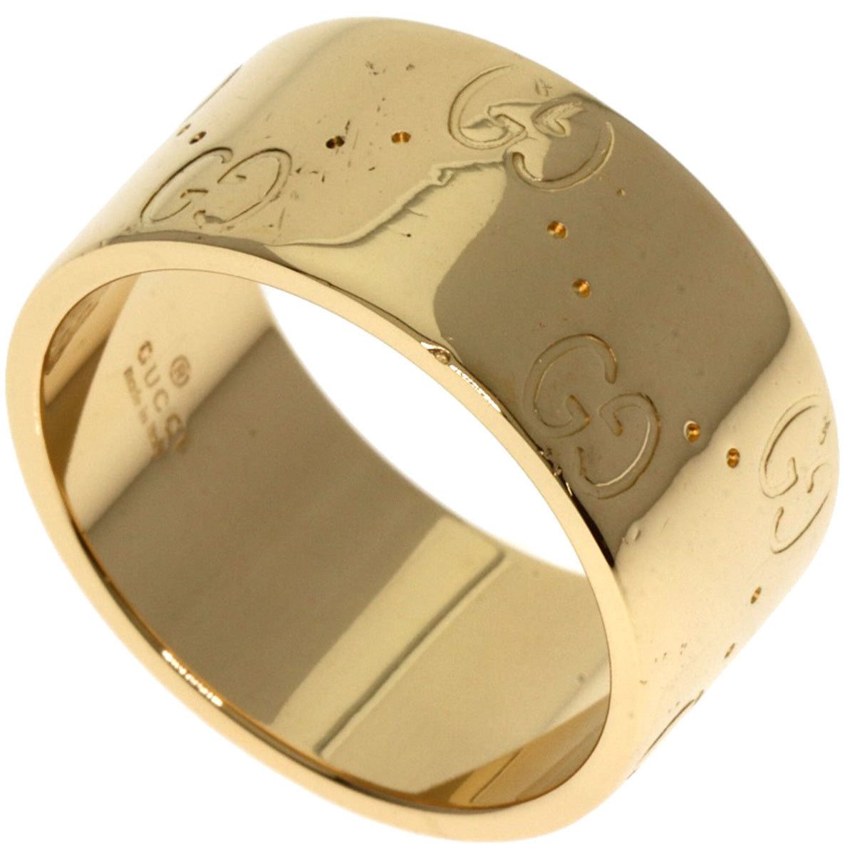 Gucci Icon Yellow Band Ring (Pre-Owned)