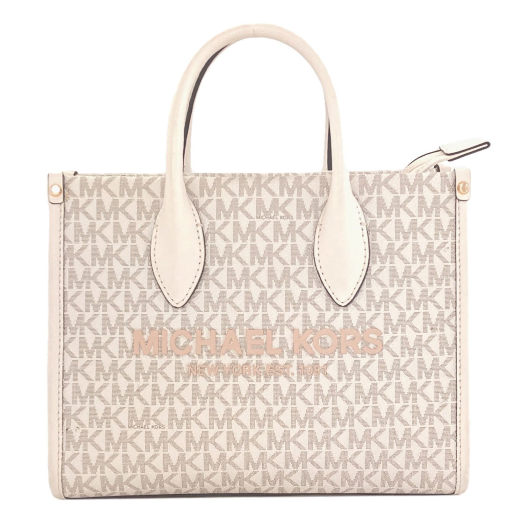 Michael Kors White Pvc Handbag (Pre-Owned)