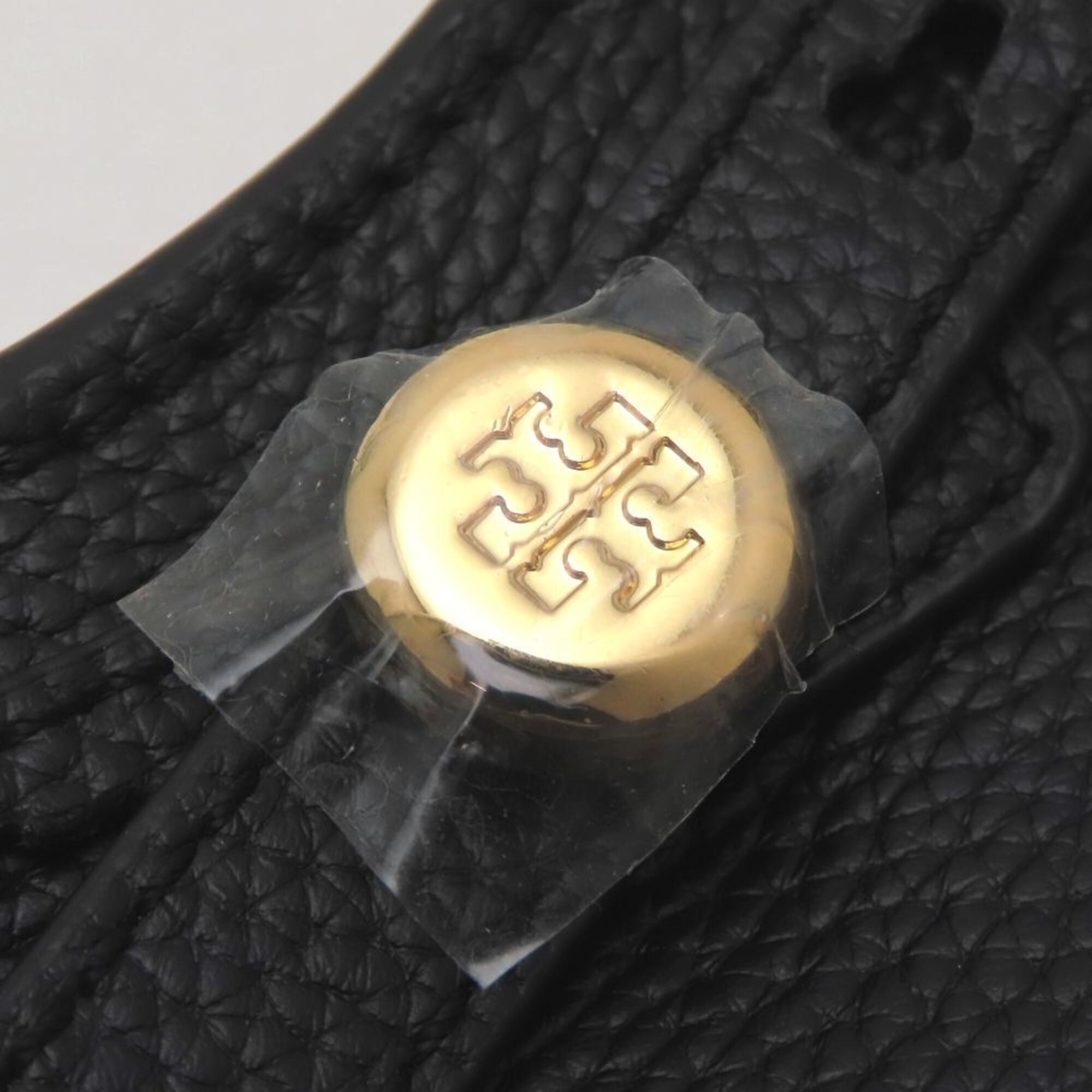 Tory Burch Black Leather Shoulder Bag (Pre-Owned)