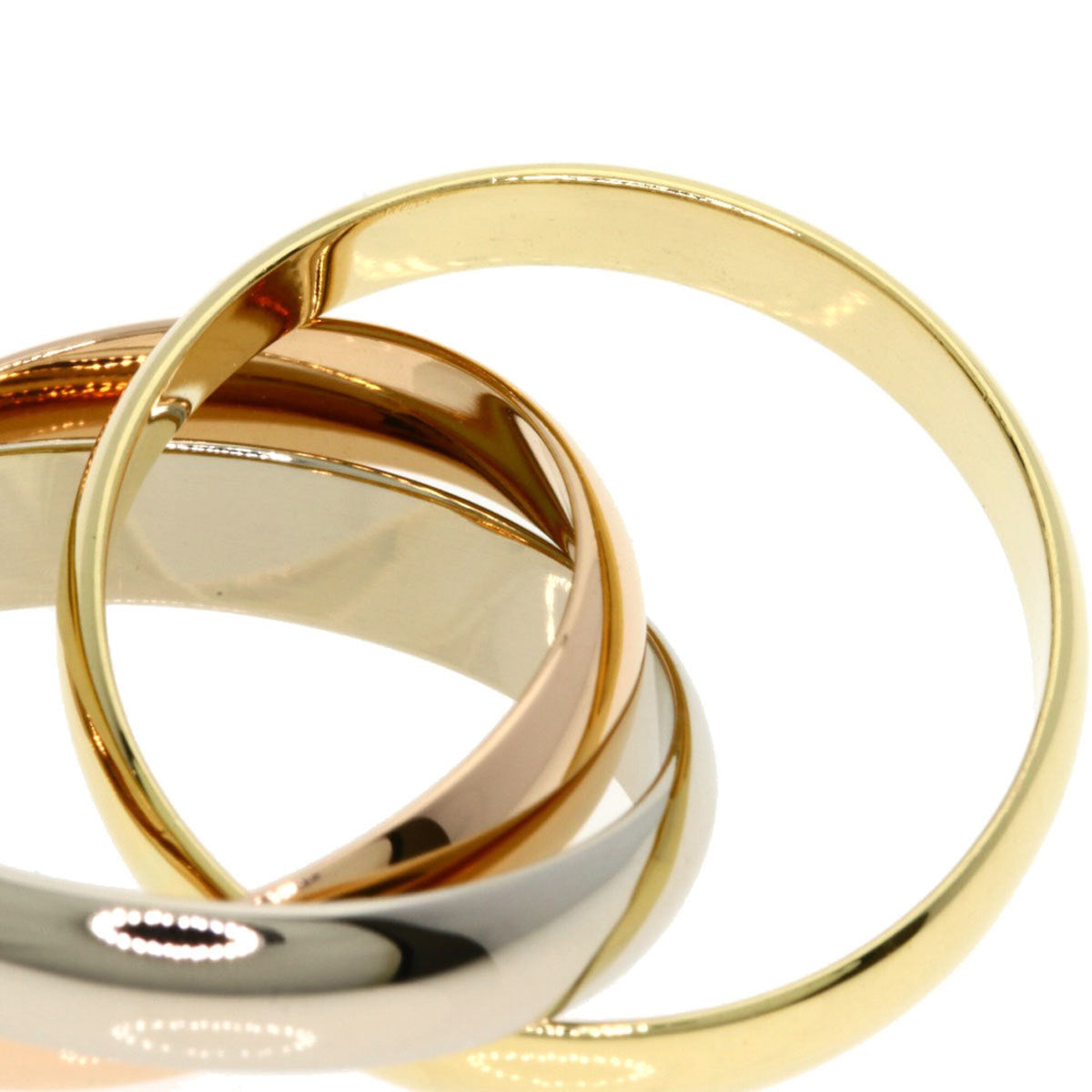 Cartier Yellow Gold (18K) Pink Gold (18K) White Gold (18K) Band Ring (Pre-Owned)