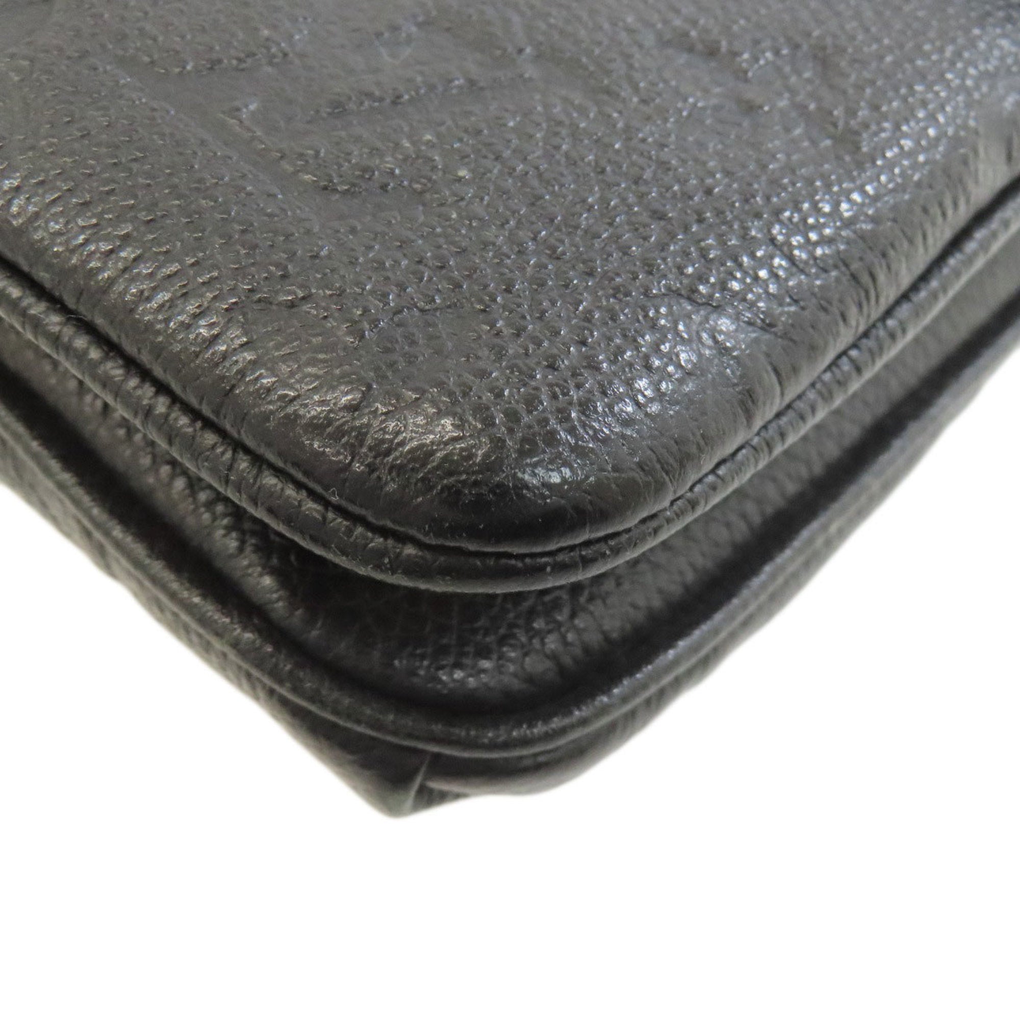 Louis Vuitton Empreinte Black Monogram Empreinte Shoulder Bag (Pre-Owned)