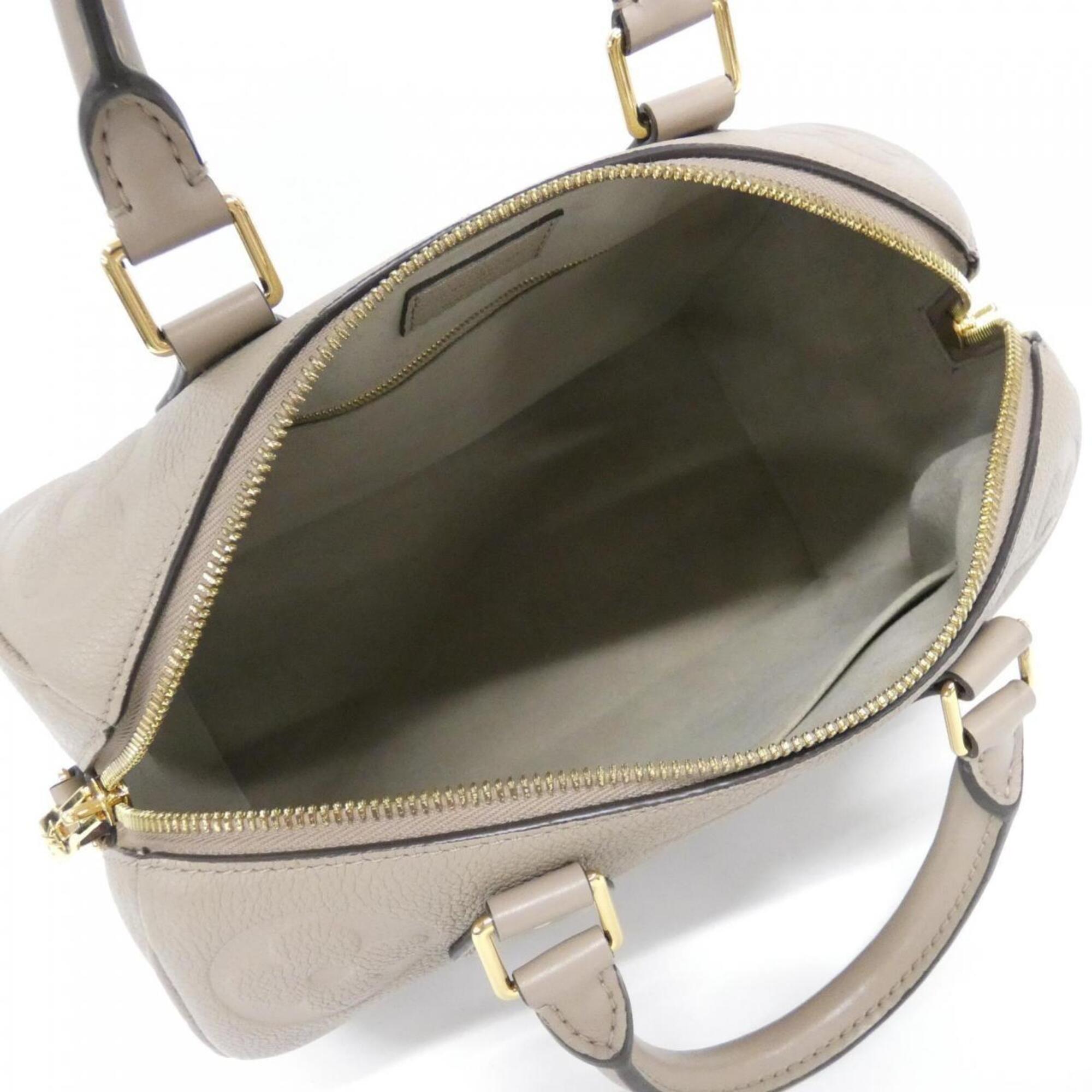 Louis Vuitton Tourterelle Leather Boston Bag (Pre-Owned)