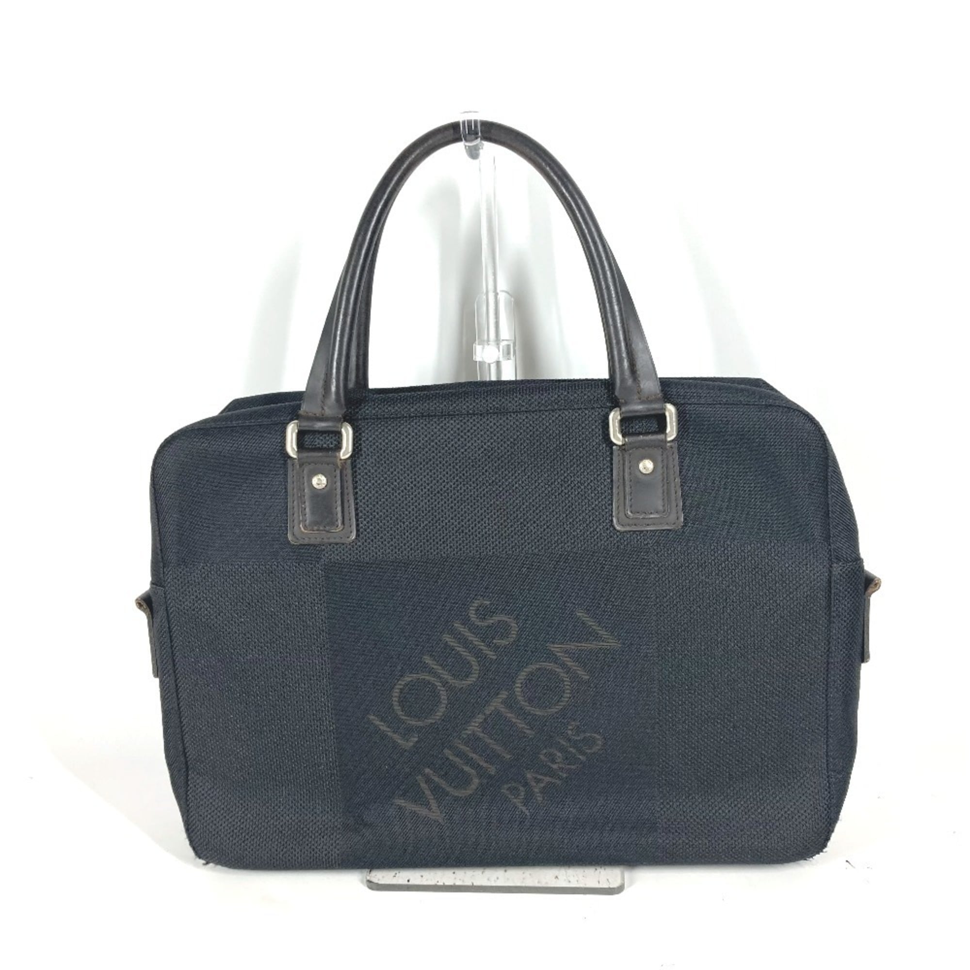 Louis Vuitton Black Damier Geant Briefcase Handbag Tote Bag (Pre-Owned)