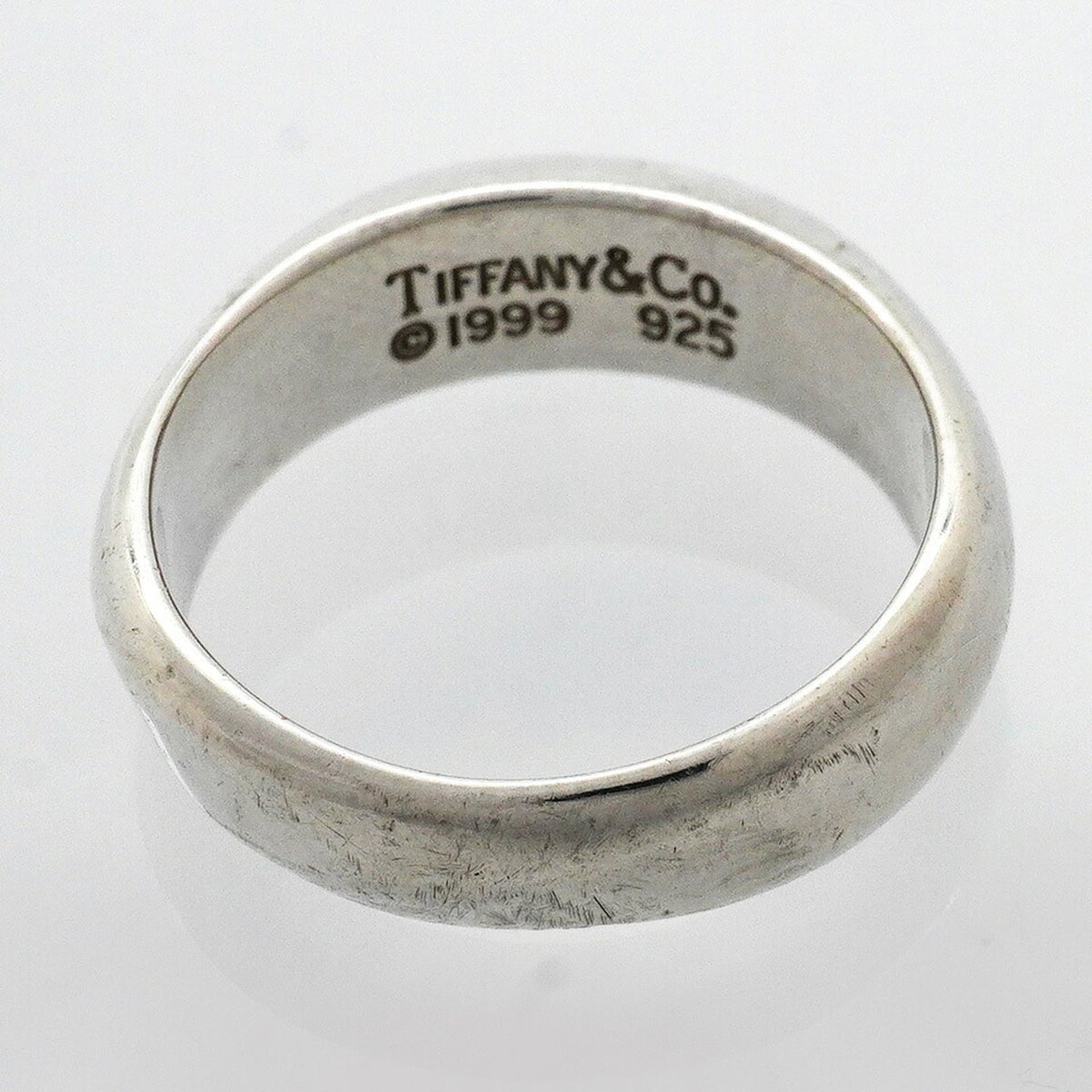 Tiffany Silver 925 Band Ring (Pre-Owned)