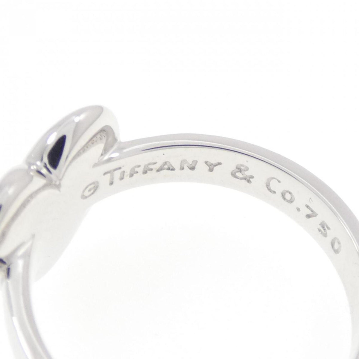 Tiffany White Gold (18K) Band Ring (Pre-Owned)
