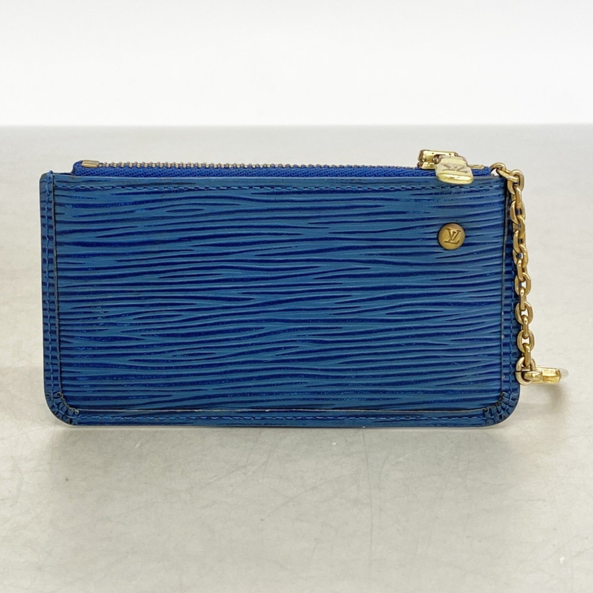 Louis Vuitton Toledo Blue Coin Purse/Coin Case (Pre-Owned)
