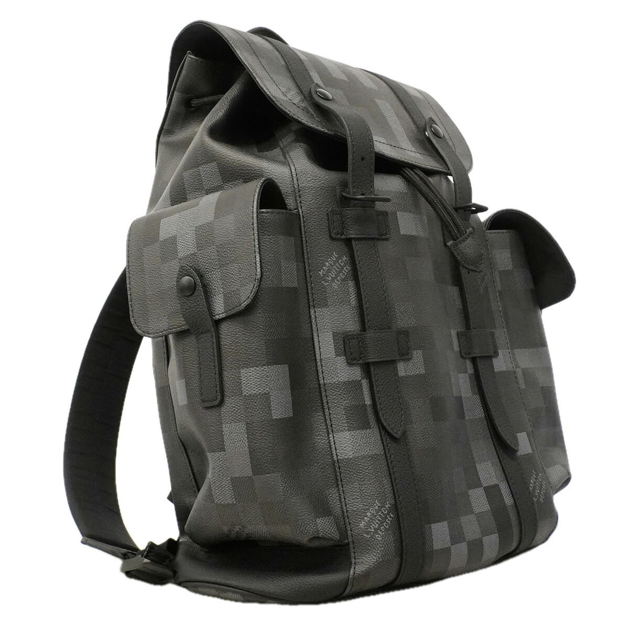 Louis Vuitton Black Backpack (Pre-Owned)