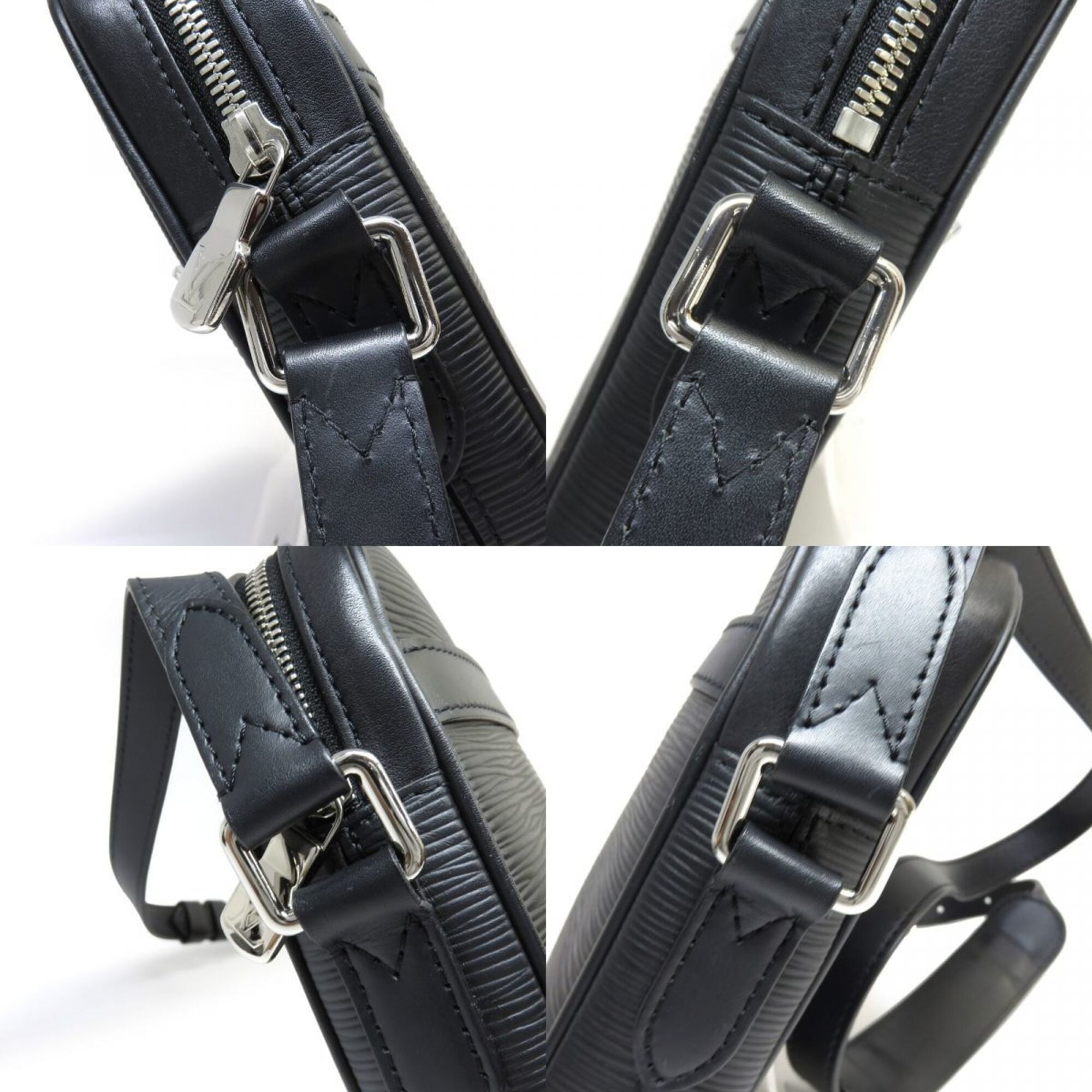 Louis Vuitton Noir Epi Leather Shoulder Bag (Pre-Owned)