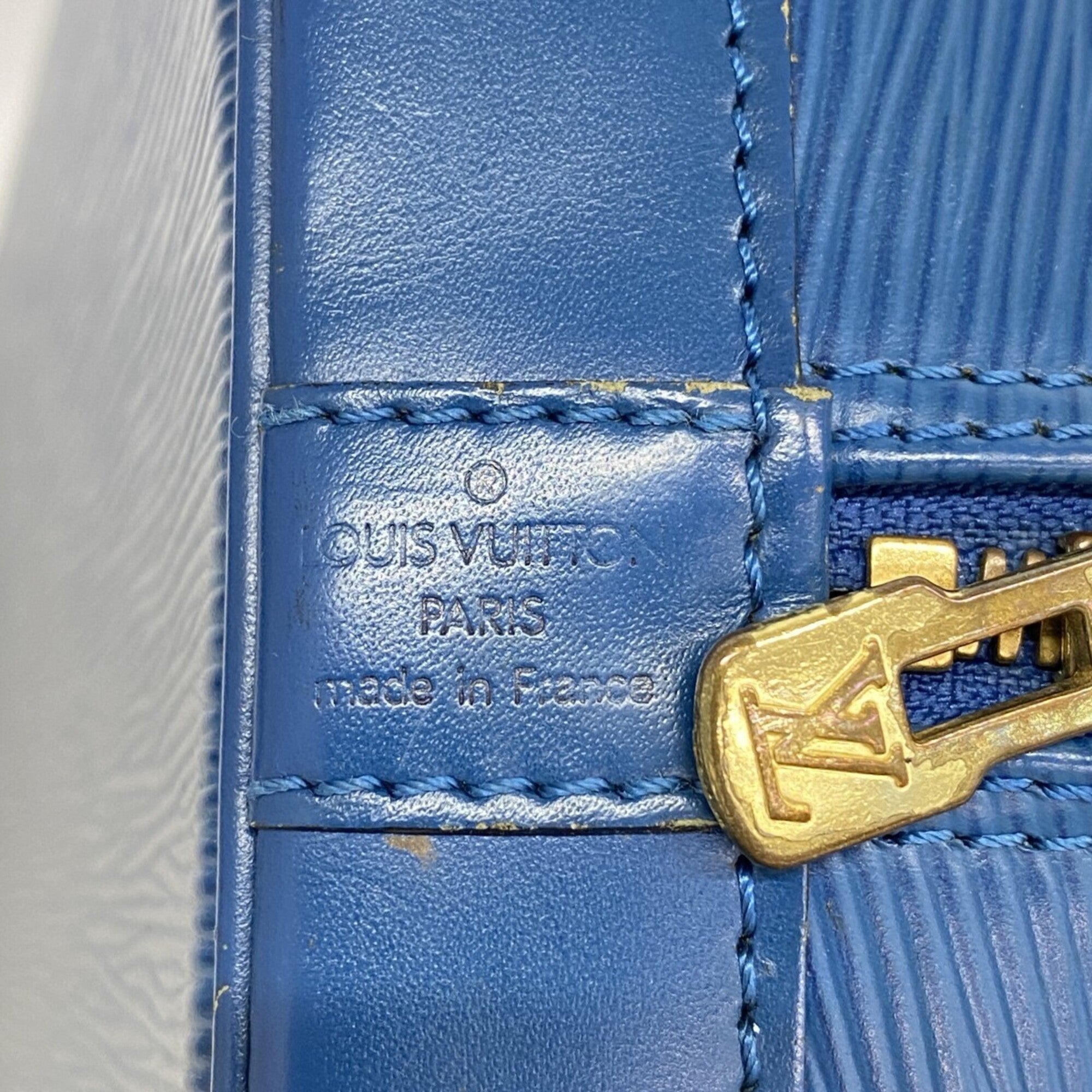 Louis Vuitton Toledo Blue Handbag (Pre-Owned)