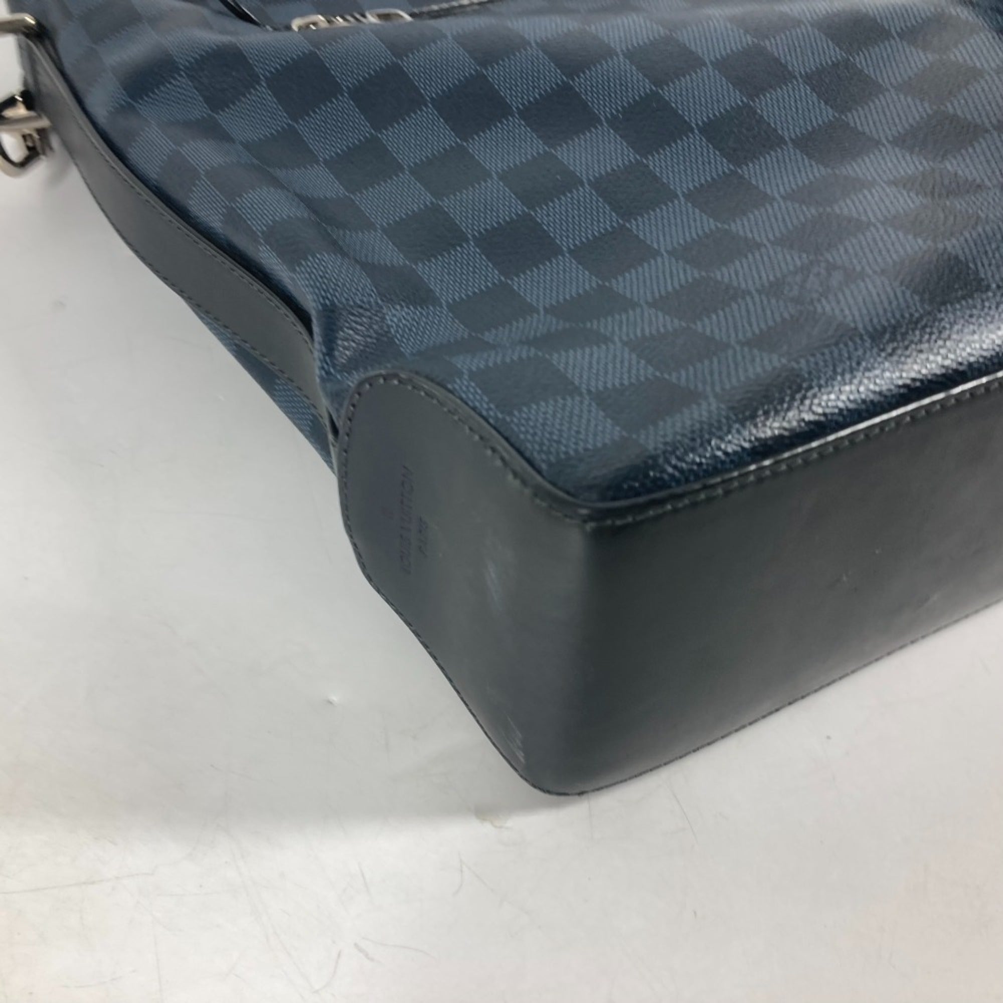 Louis Vuitton Navy Handbag Shoulder Bag Tote Bag (Pre-Owned)