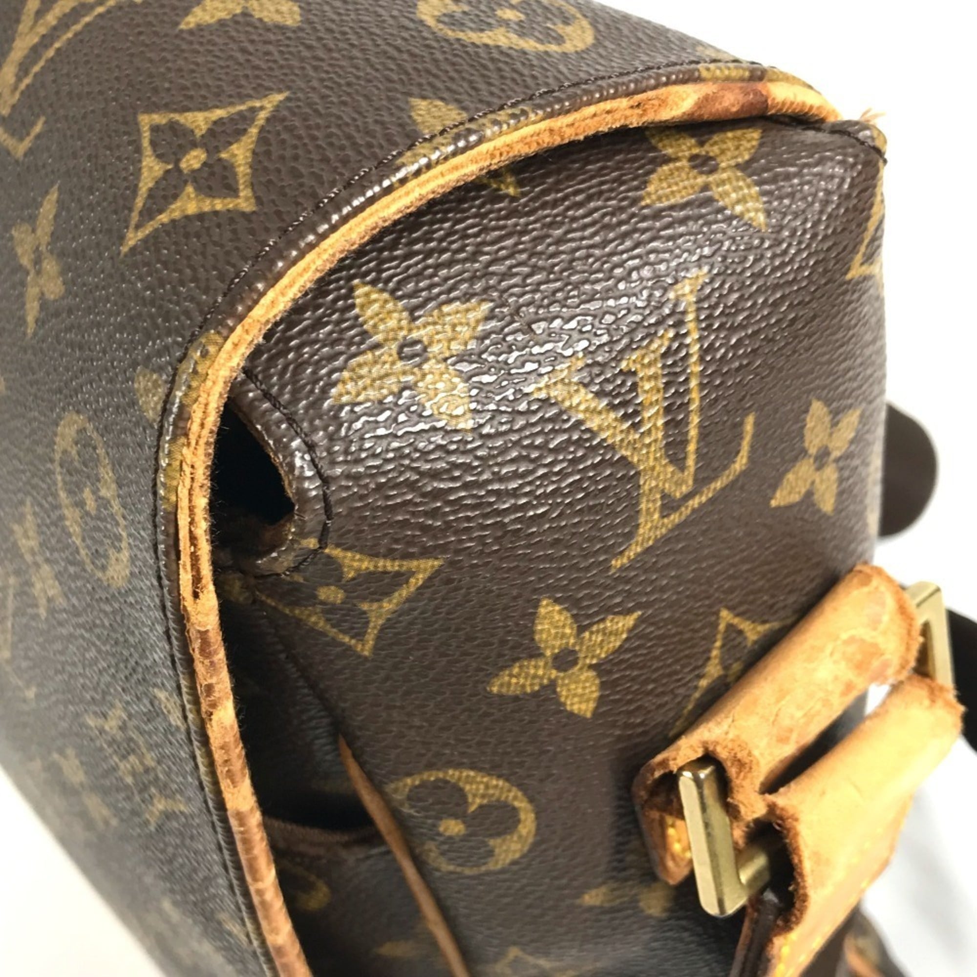Louis Vuitton Brown Monogram Canvas Messenger Bag Shoulder Bag (Pre-Owned)