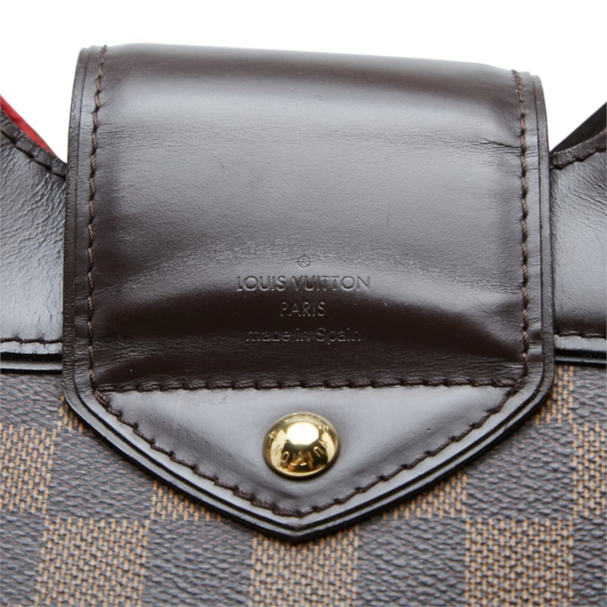 Louis Vuitton Brown Pvc Leather Handbag (Pre-Owned)
