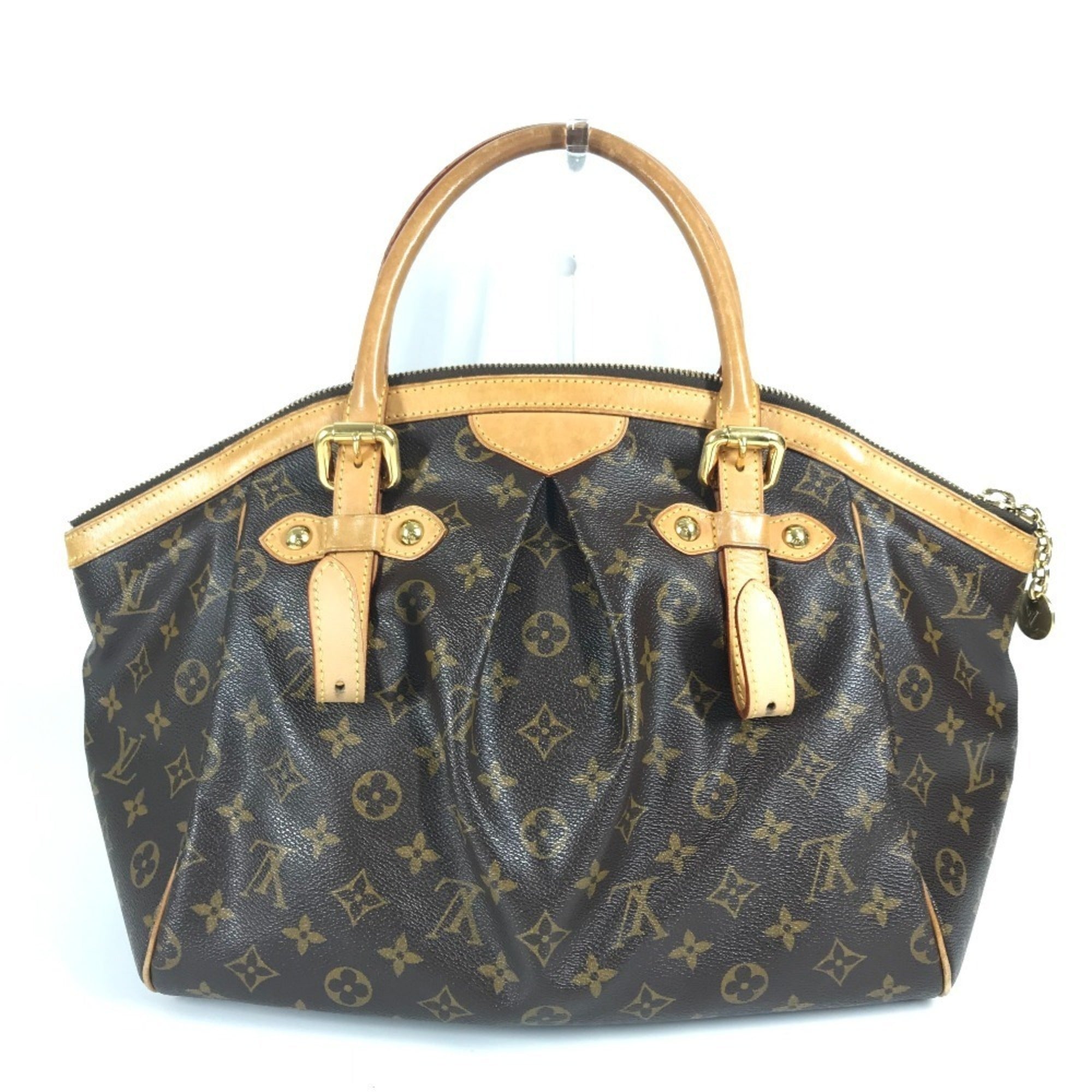 Louis Vuitton Brown Monogram Canvas Shoulder Bag Tote Bag (Pre-Owned)
