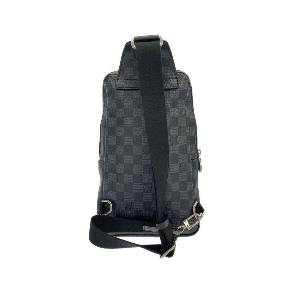 Louis Vuitton Graphite Coated Canvas Shoulder Bag (Pre-Owned)