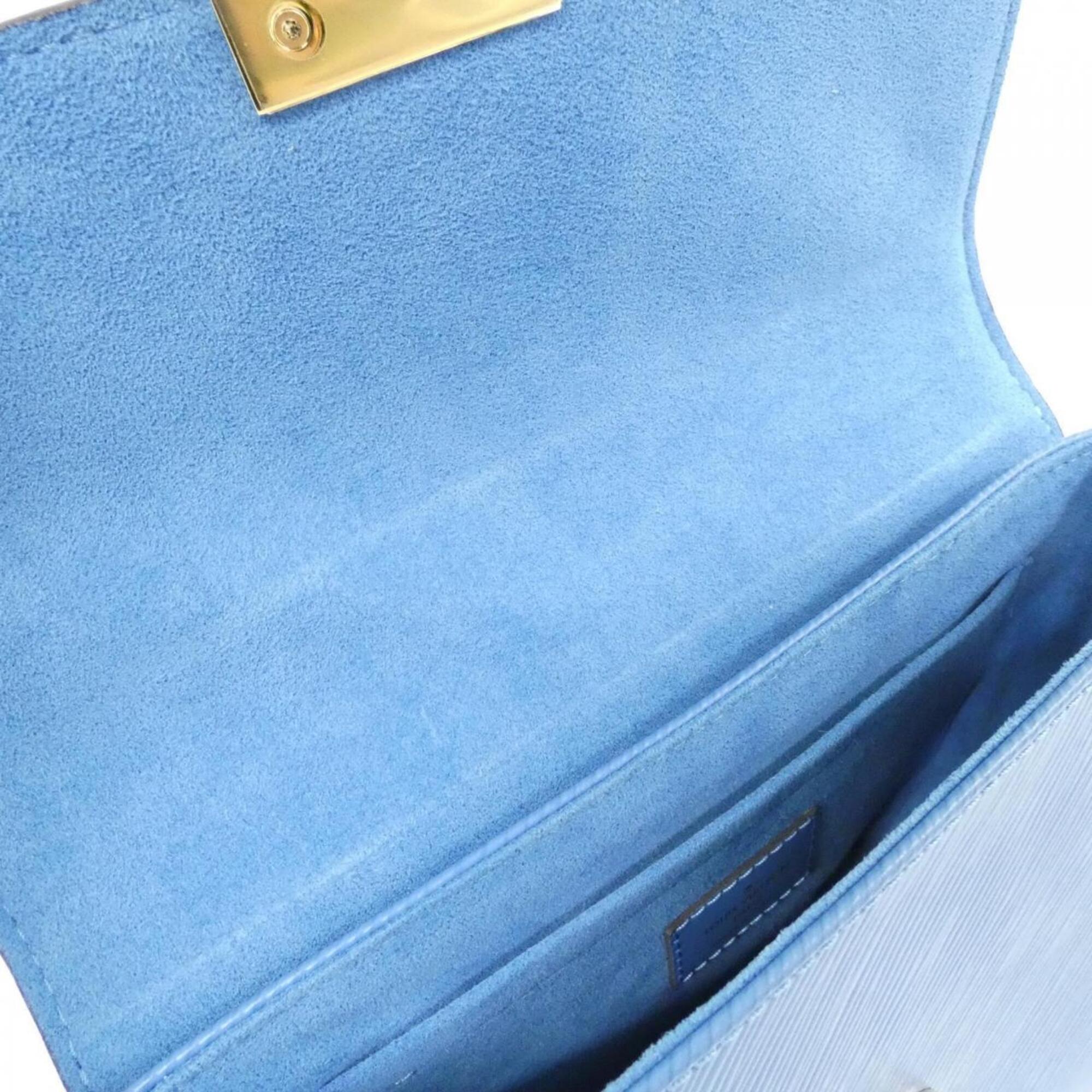 Louis Vuitton Epi Blue Jean Leather Handbag (Pre-Owned)