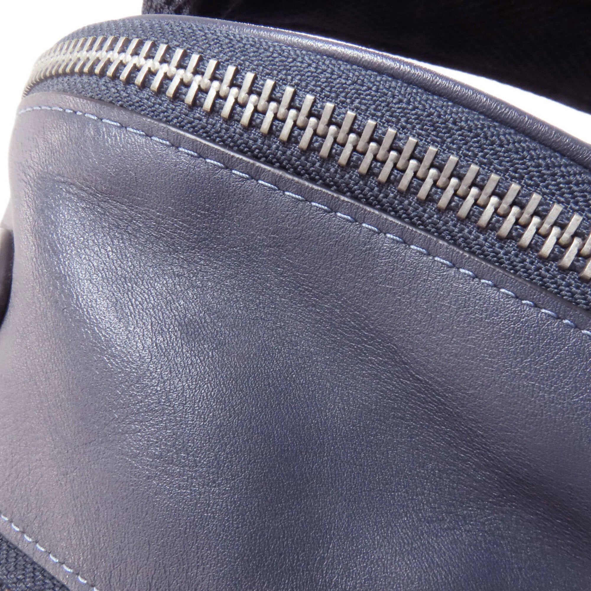 Coach Navy Pvc Backpack (Pre-Owned)