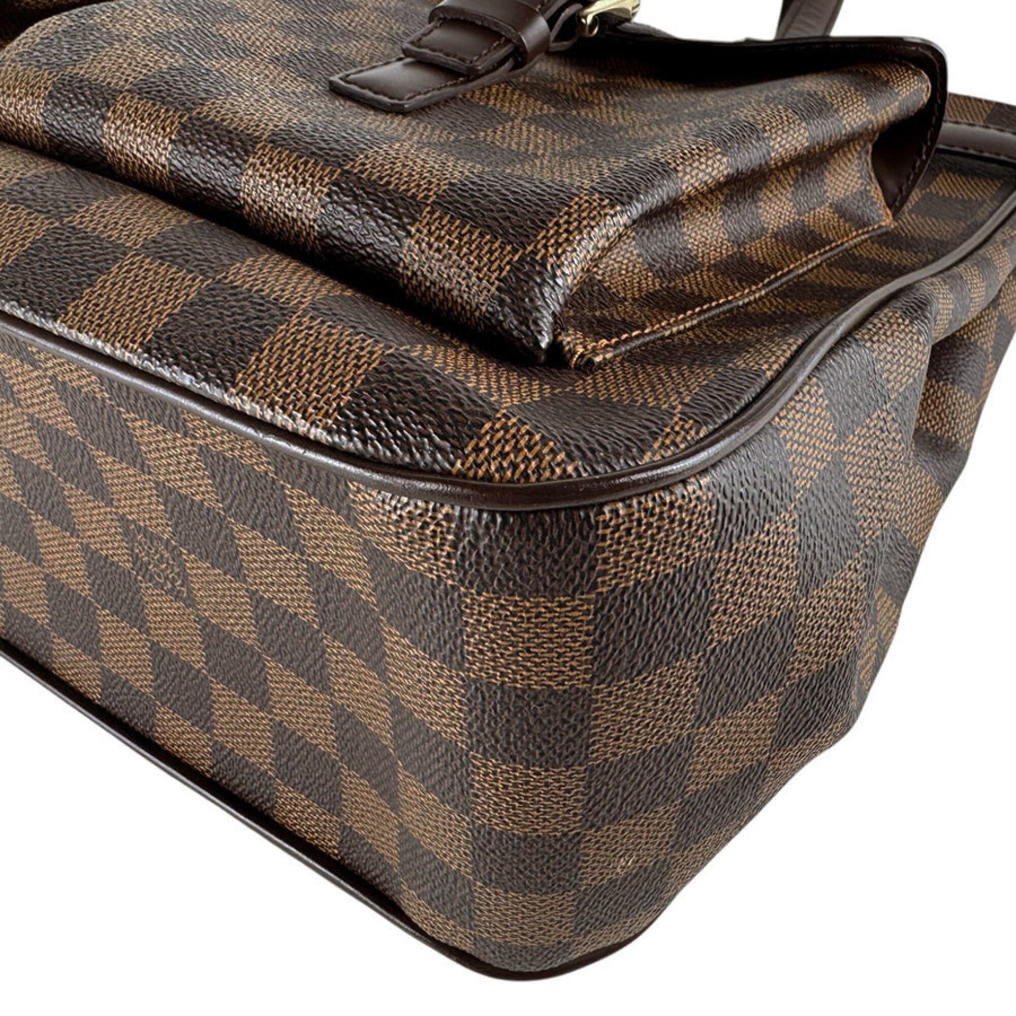 Louis Vuitton Damier Canvas Ebene Damier Canvas Handbag (Pre-Owned)