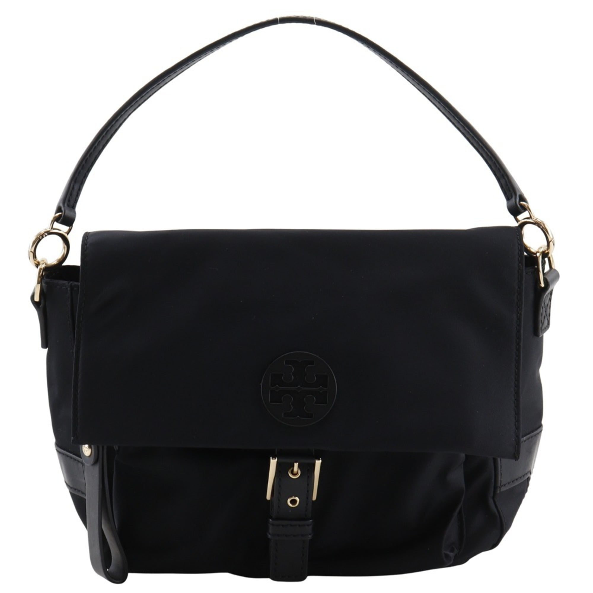 Tory Burch Black Nylon Shoulder Bag (Pre-Owned)