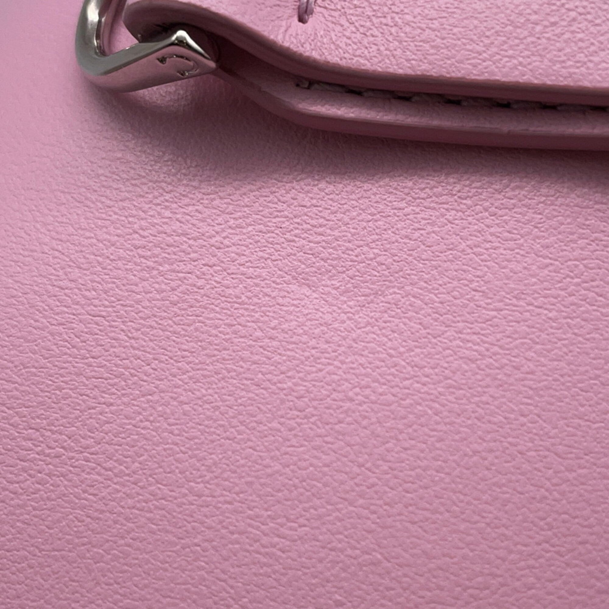 Salvatore Ferragamo Pink Leather Handbag (Pre-Owned)