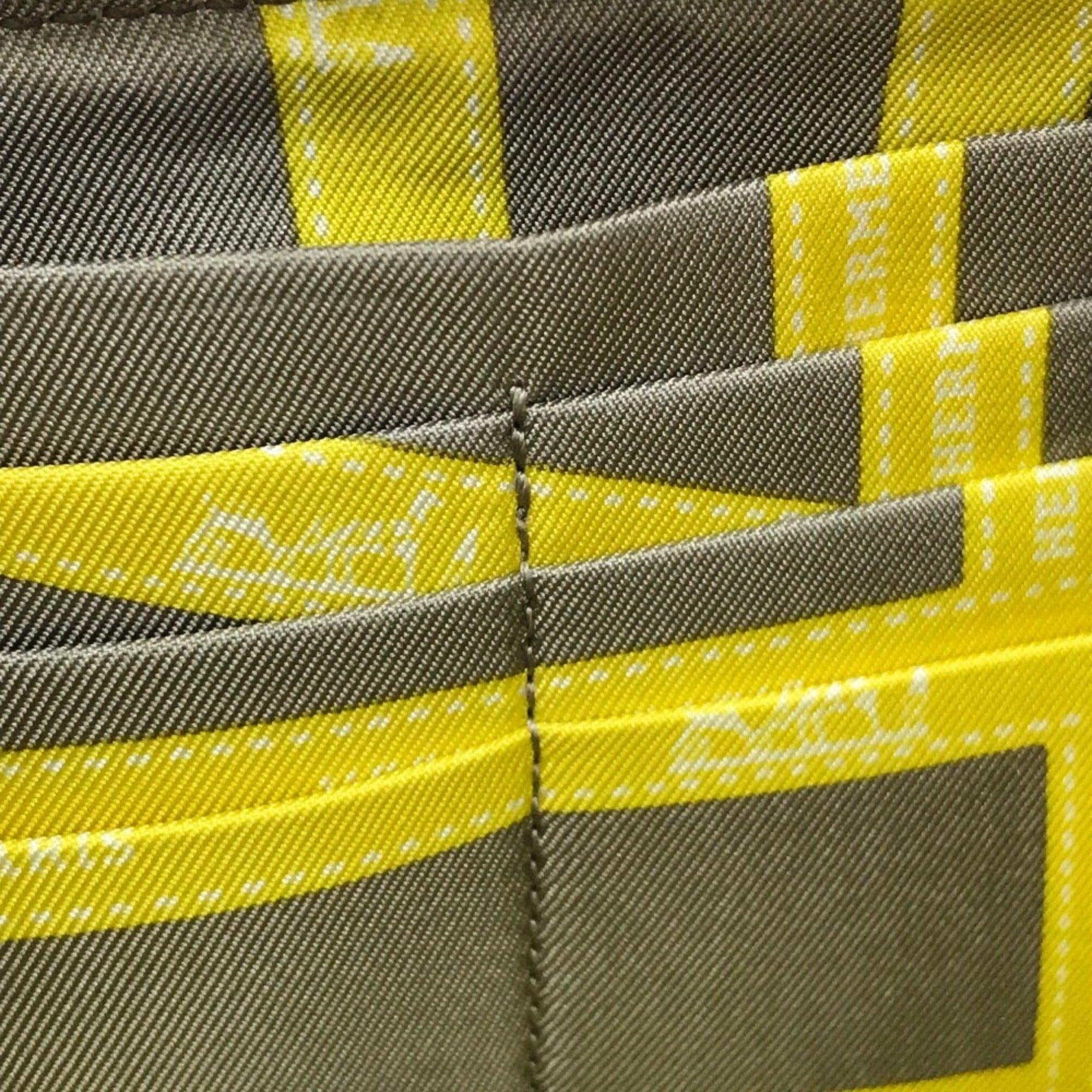 Hermes Silk'in Soufre Yellow Epsom Leather Silk Long Wallet (Bi-Fold) (Pre-Owned)