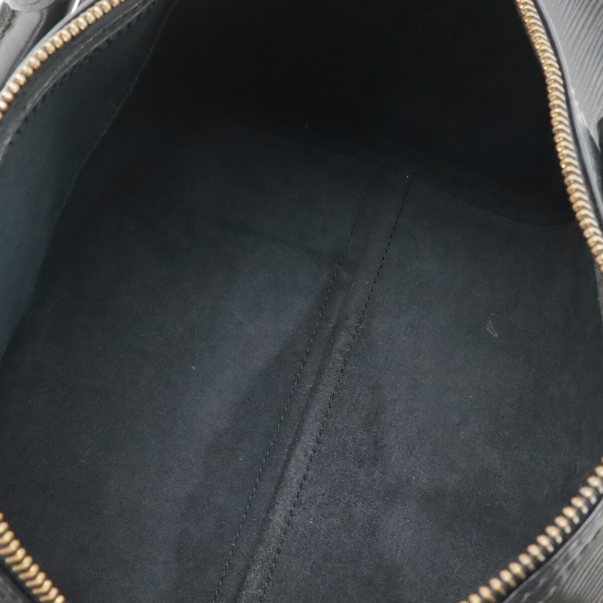 Louis Vuitton Epi Black Noir Epi Leather Boston Bag Handbag (Pre-Owned)