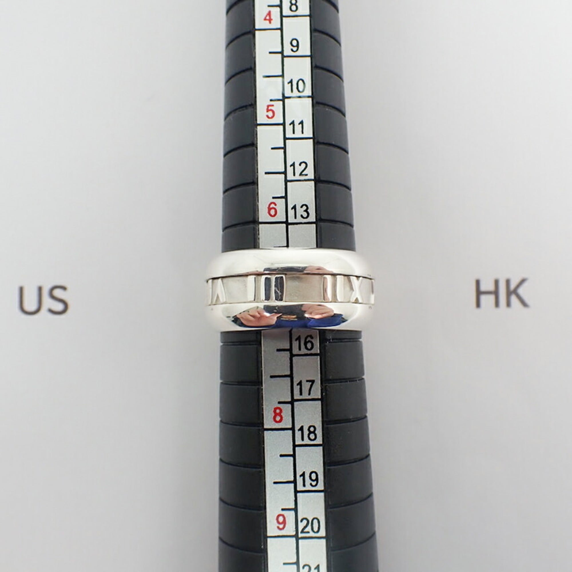 Tiffany Sterling Silver 925 Band Ring (Pre-Owned)