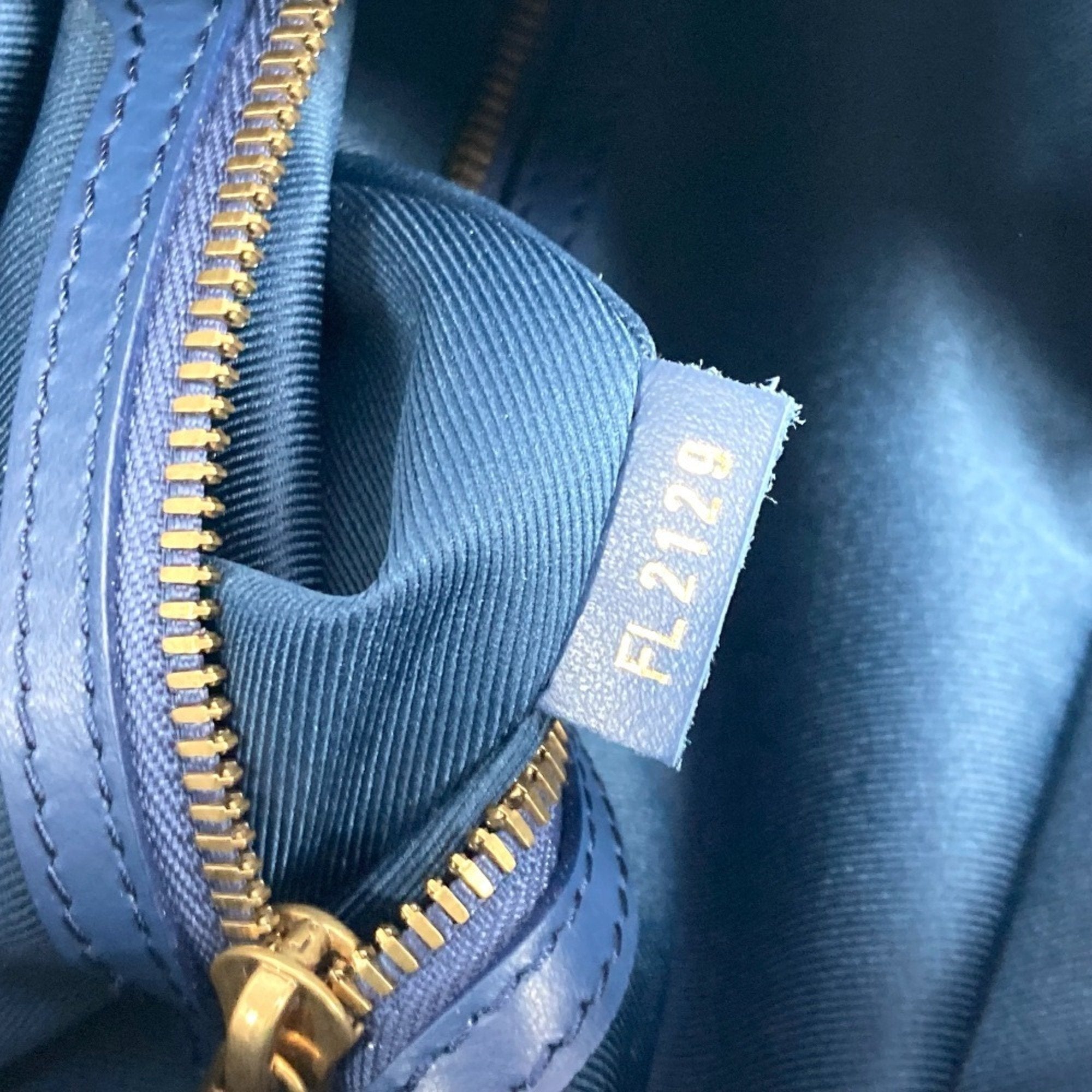 Louis Vuitton Blue Monogram Denim Canvas Backpack (Pre-Owned)