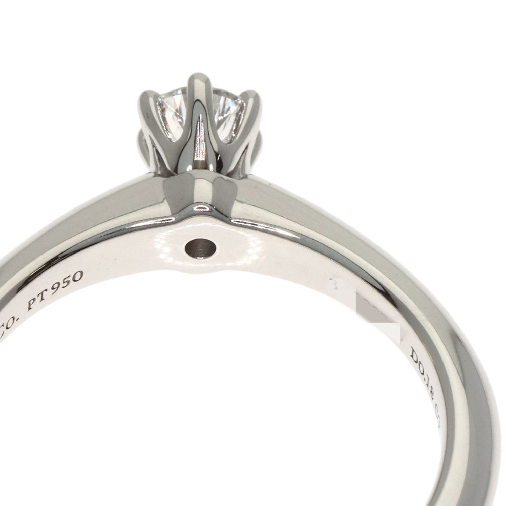Tiffany Platinum 950 Band Ring (Pre-Owned)