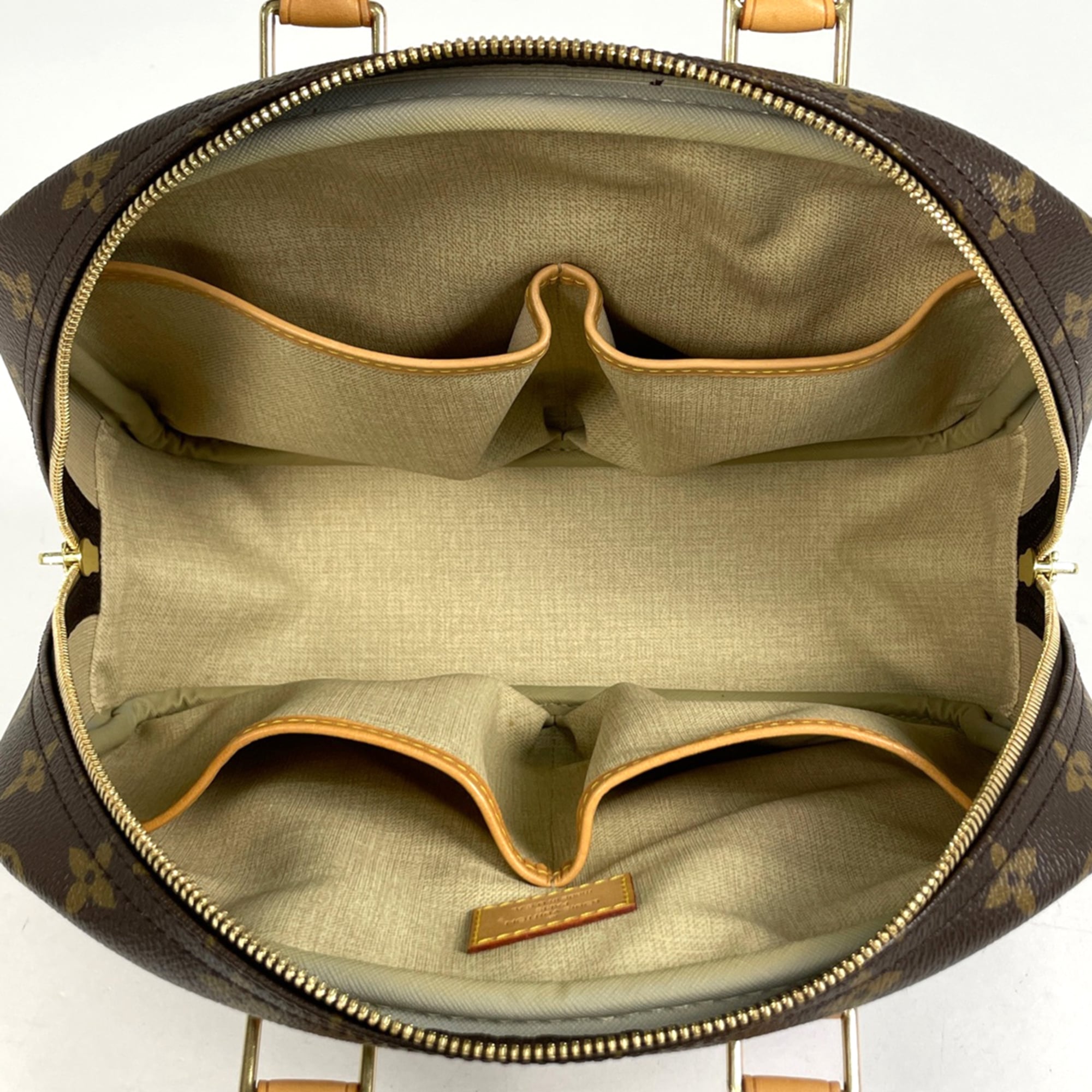 Louis Vuitton Brown Monogram Boston Bag Handbag (Pre-Owned)